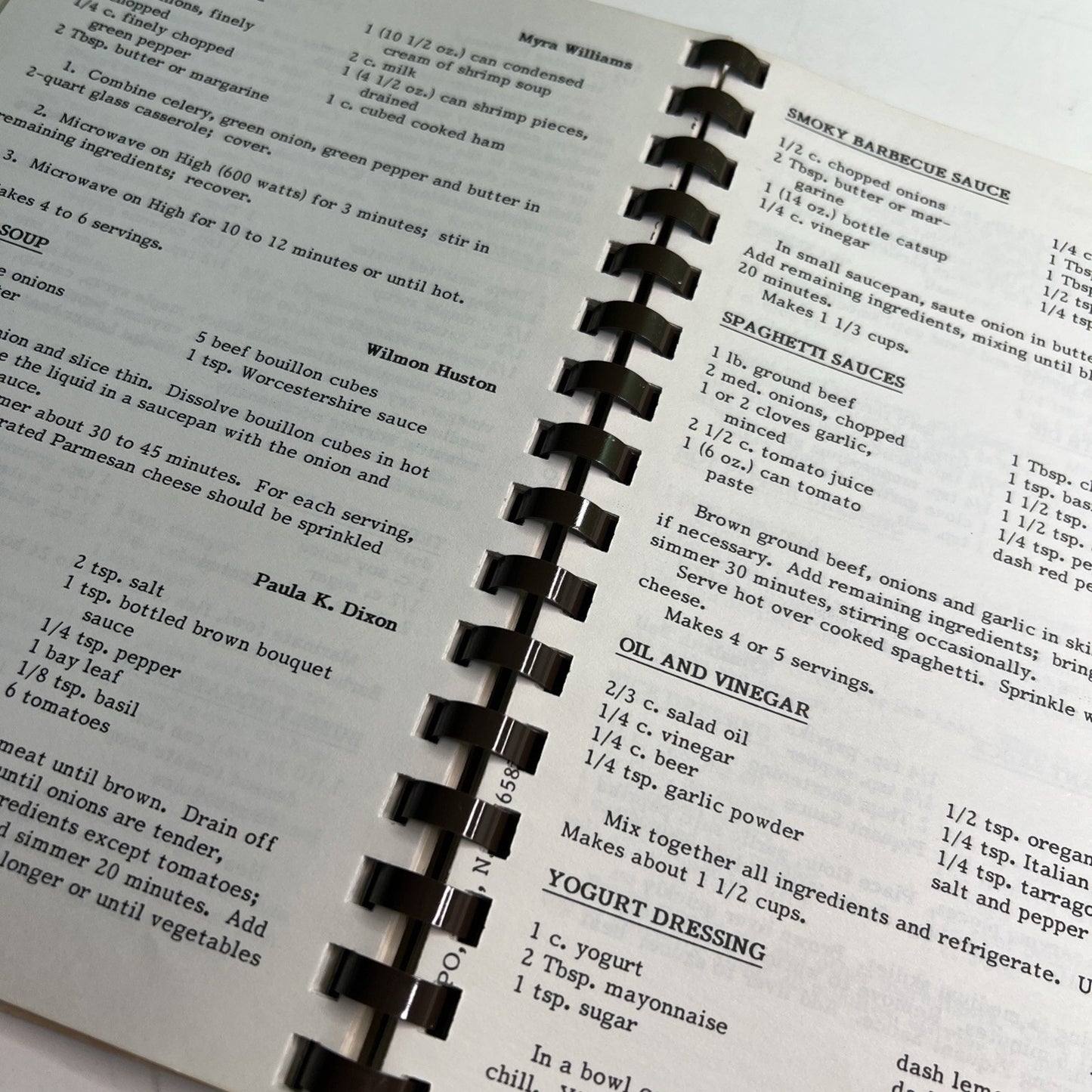 Vtg 1984 Favorite Recipes Cookbook by ASWAN COURT NUMBER 152 DAUGHTERS OF ISIS