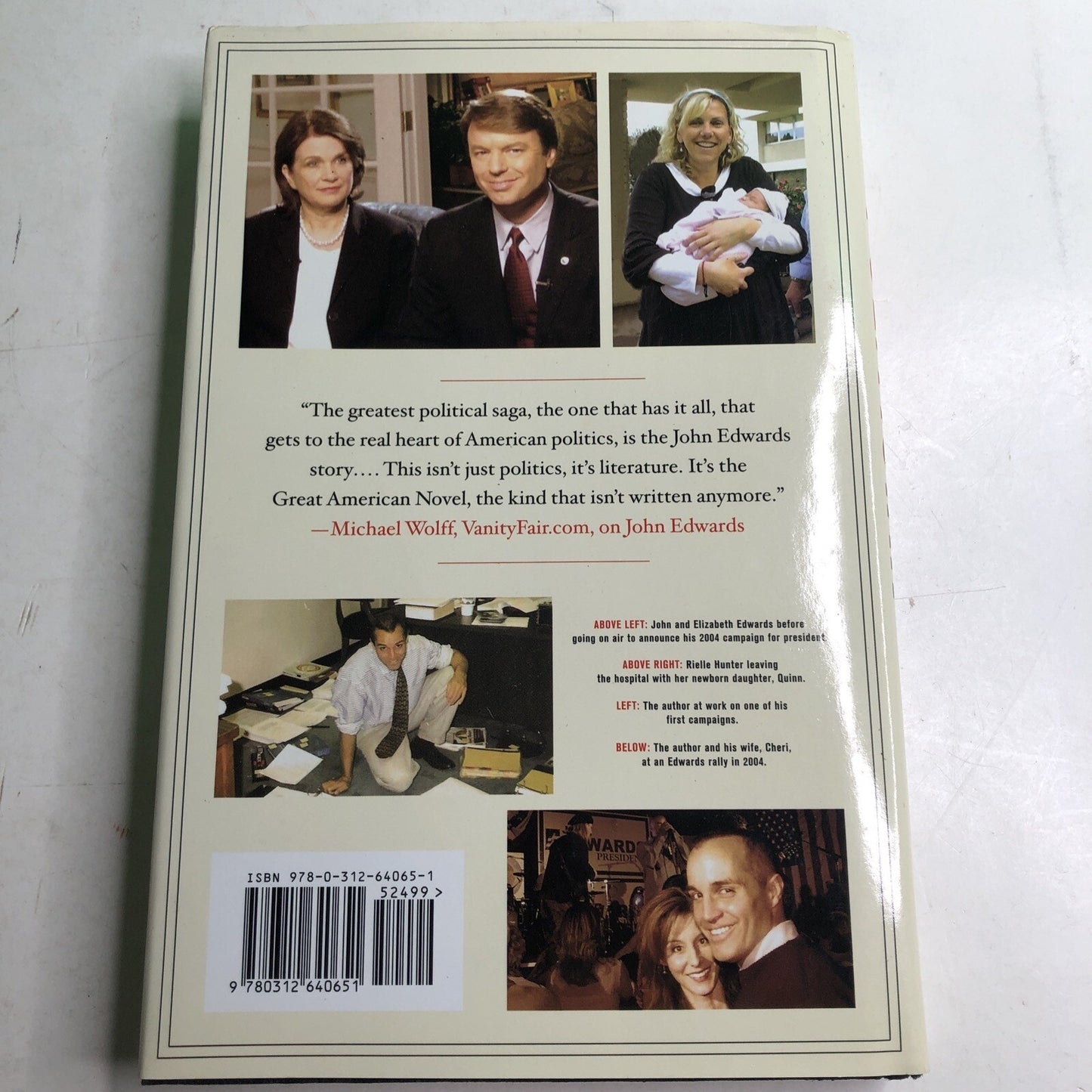 THE POLITICIAN An Insider’s Account Of John Edwards’s Presidency by Andrew Young