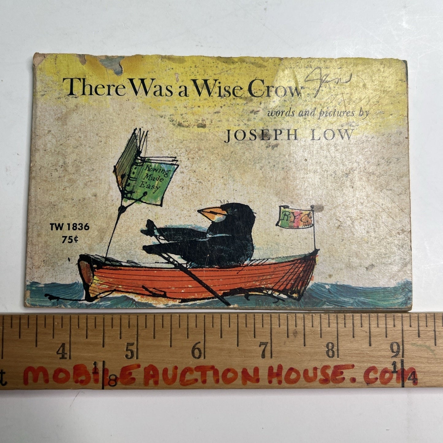 Vintage 1969 There Was A Wise Crow by Joseph Low (First Edition) Children’s PB