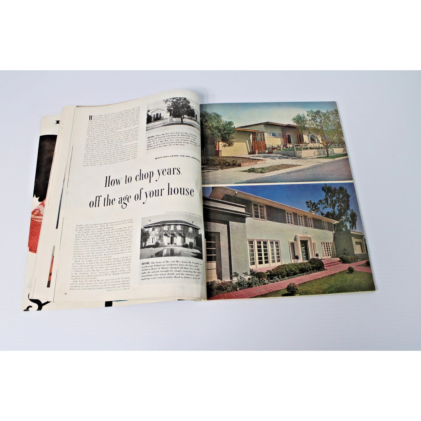 1950 October The American Home Magazine- MCM Design & Decor, Retro Traditional