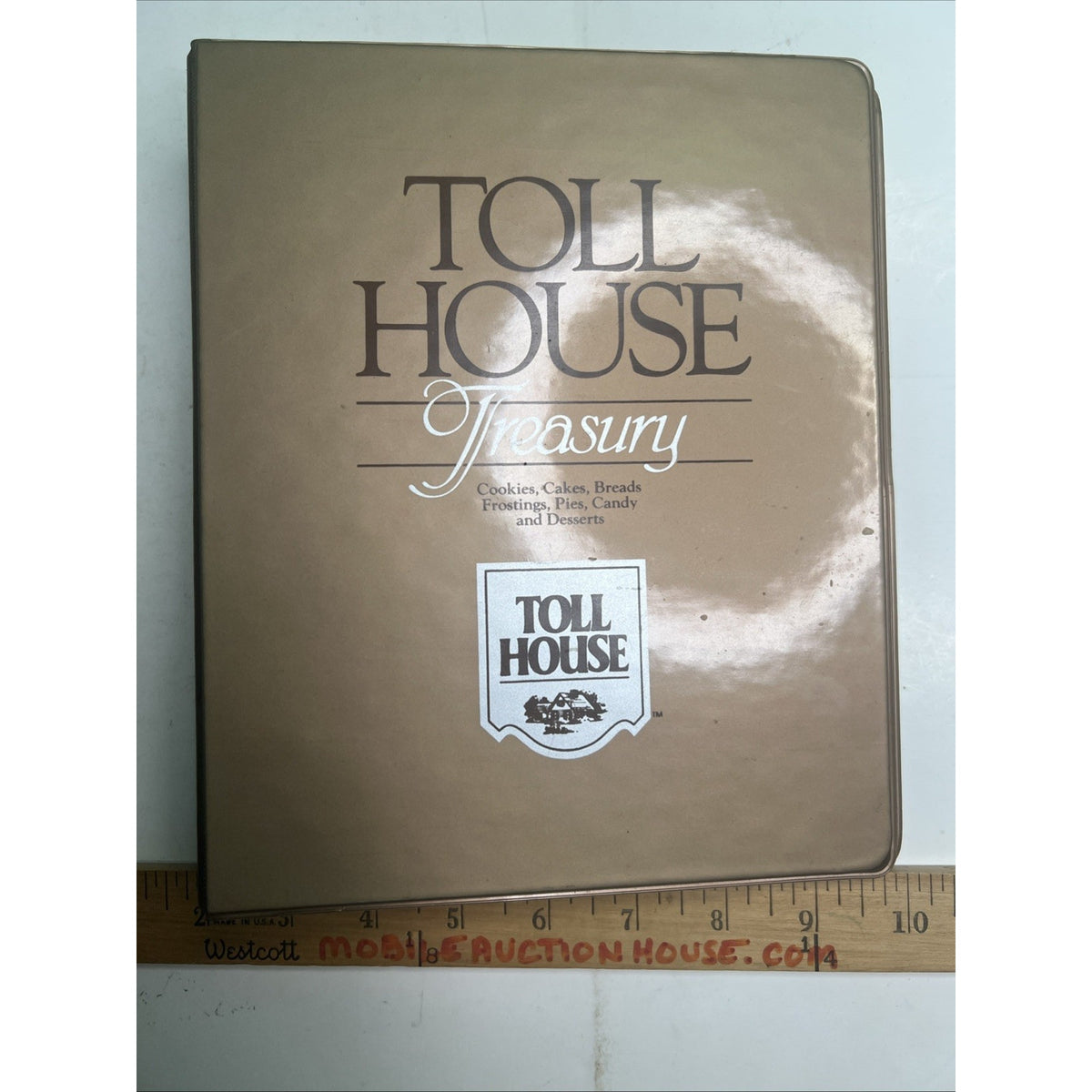 Toll House Treasury Cookies Cakes Pies Breads Frostings Cookbook 1986 Binder