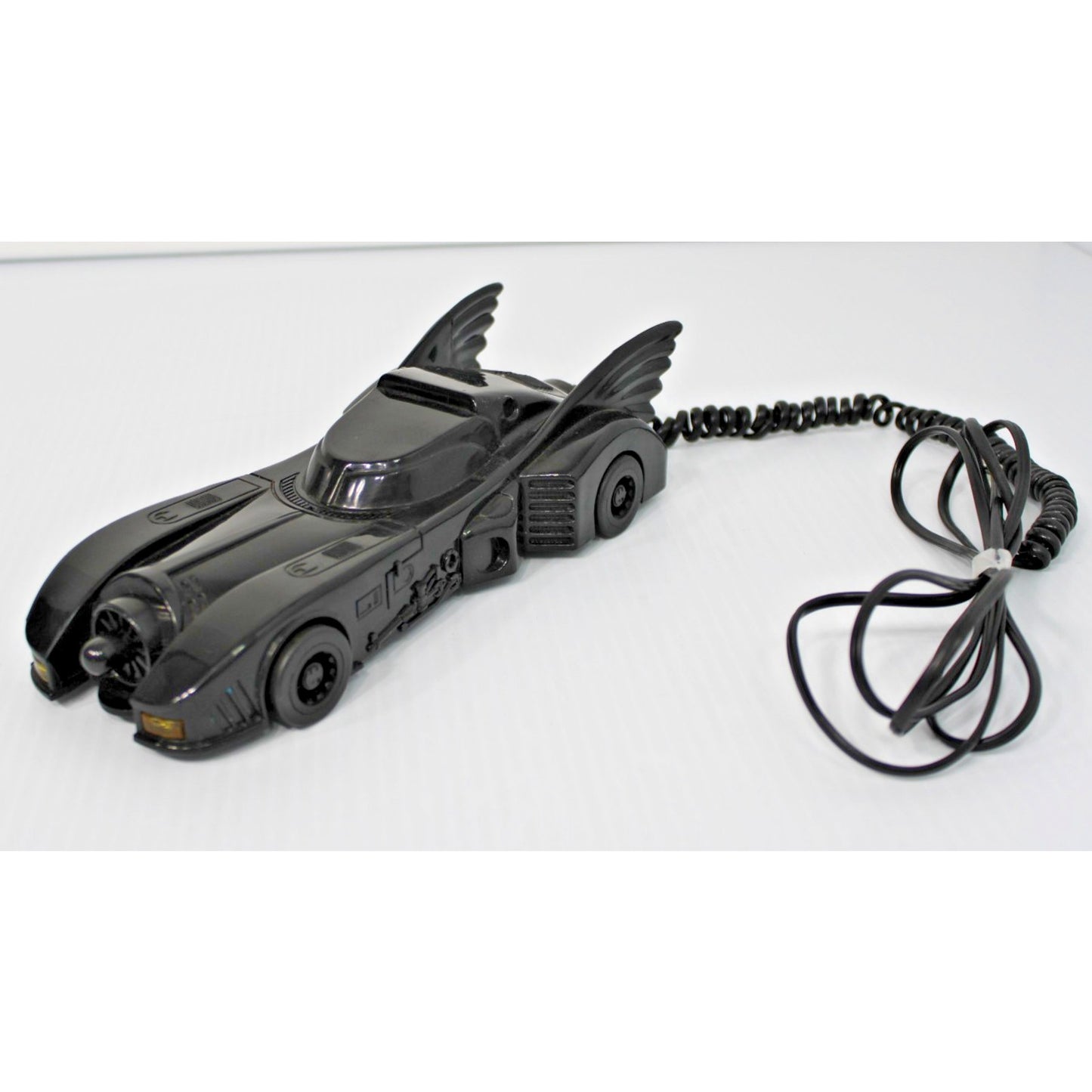 Vintage Batman Phone Batmobile DC Comics Columbia 1989 Landline Telephone 80s