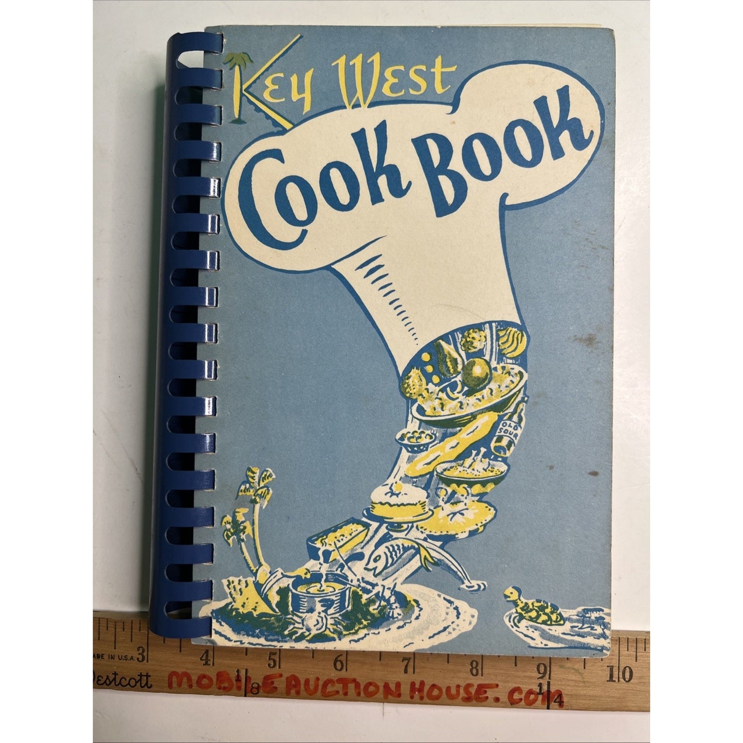 Vintage Key West Cookbook by The Key West Woman's Club 1949 Florida Recipes