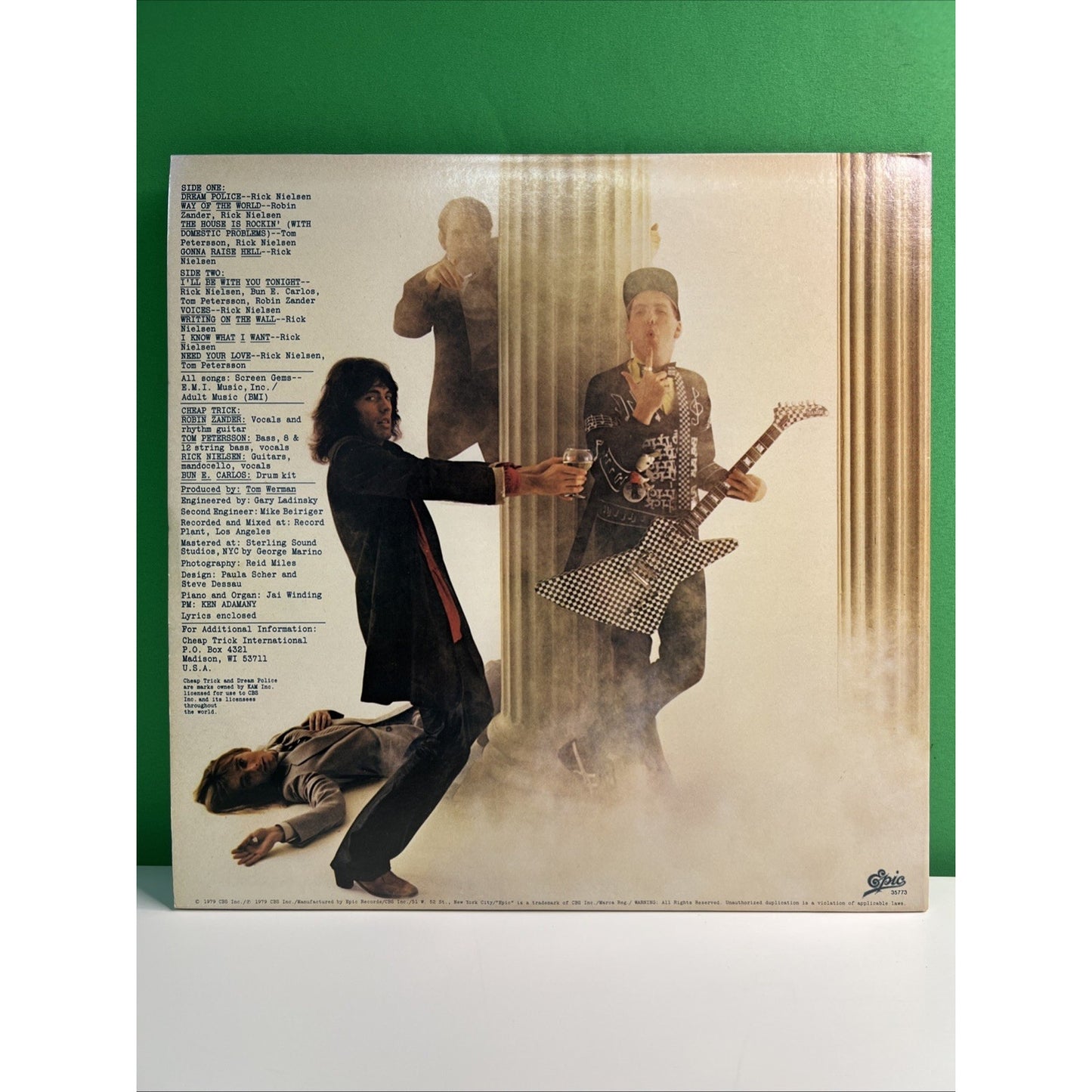 Dream Police - Cheap Trick - FE35773 - Vinyl LP Record Album Gatefold