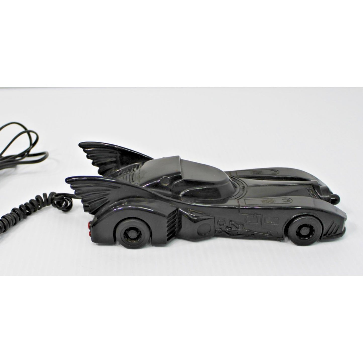 Vintage Batman Phone Batmobile DC Comics Columbia 1989 Landline Telephone 80s
