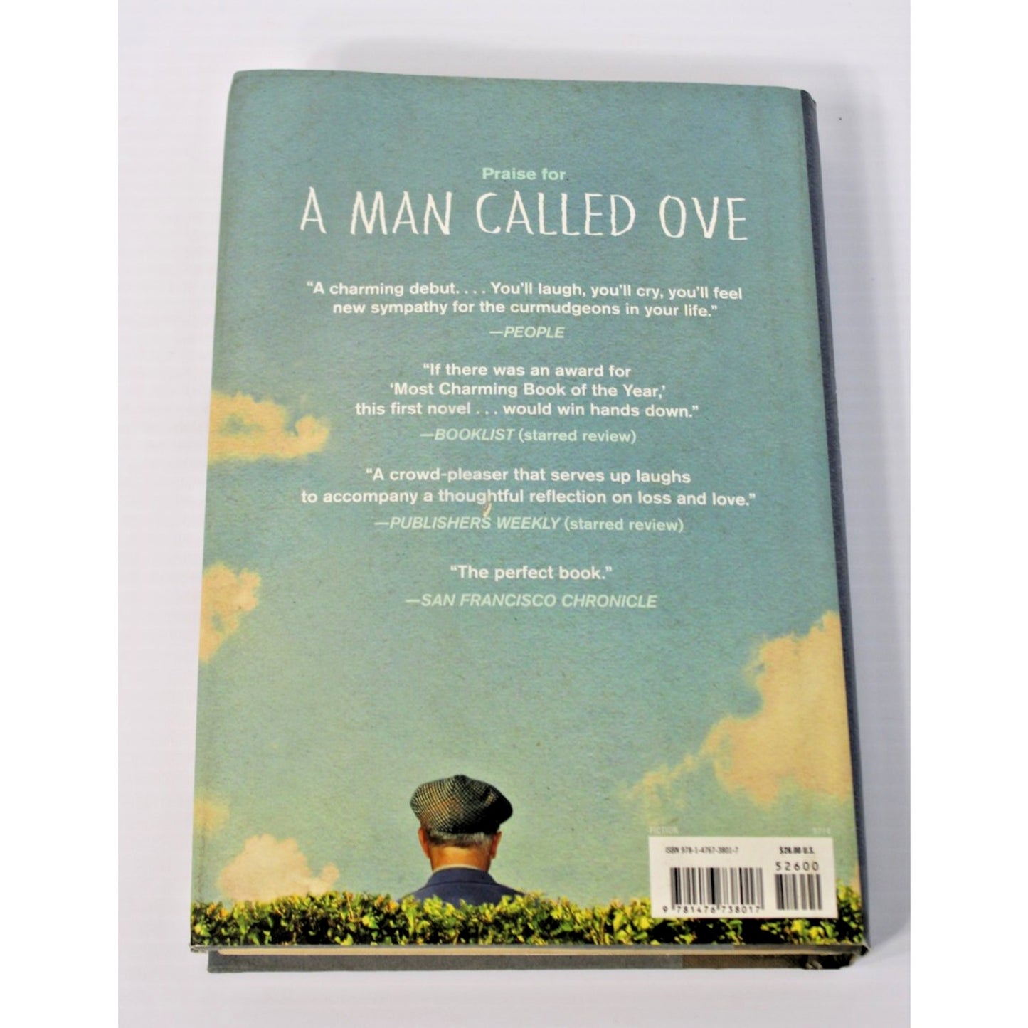 A Man Called Ove: A Novel- Fredrik Backman, 2014 HC/ DJ