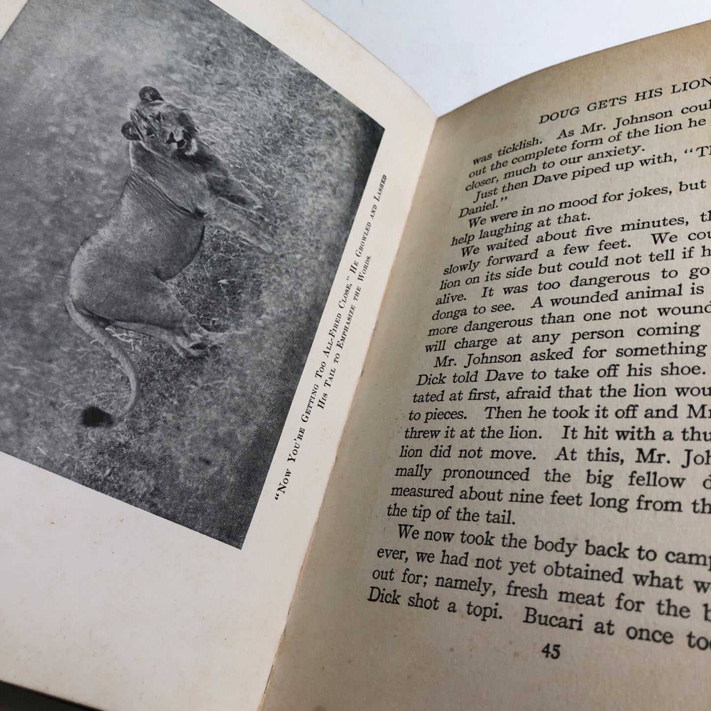 THREE BOY SCOUTS IN AFRICA 1928 On Safari With MARTIN JOHNSON HC Illustrated