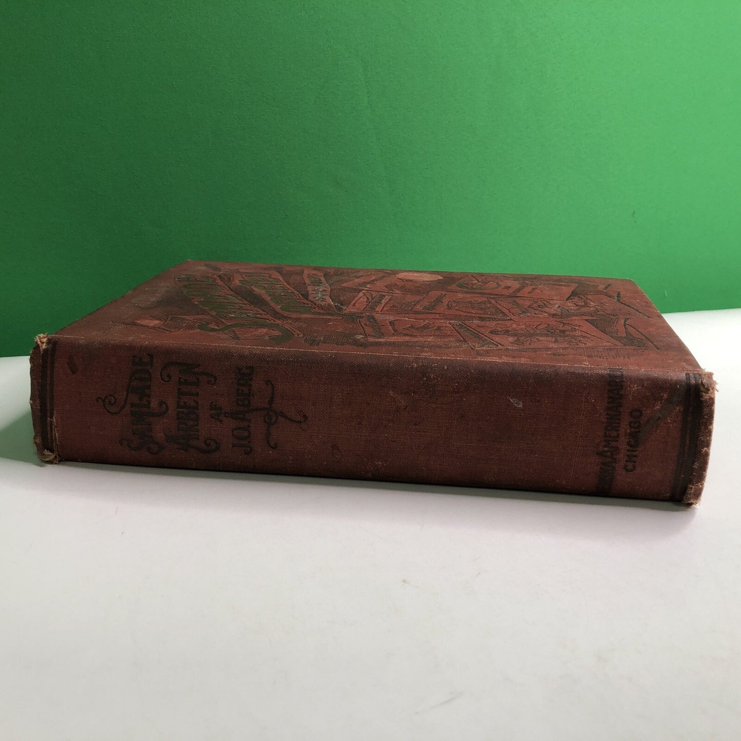 Samlade Arbeten By J. O. Aberg Antique Swedish HC 1910