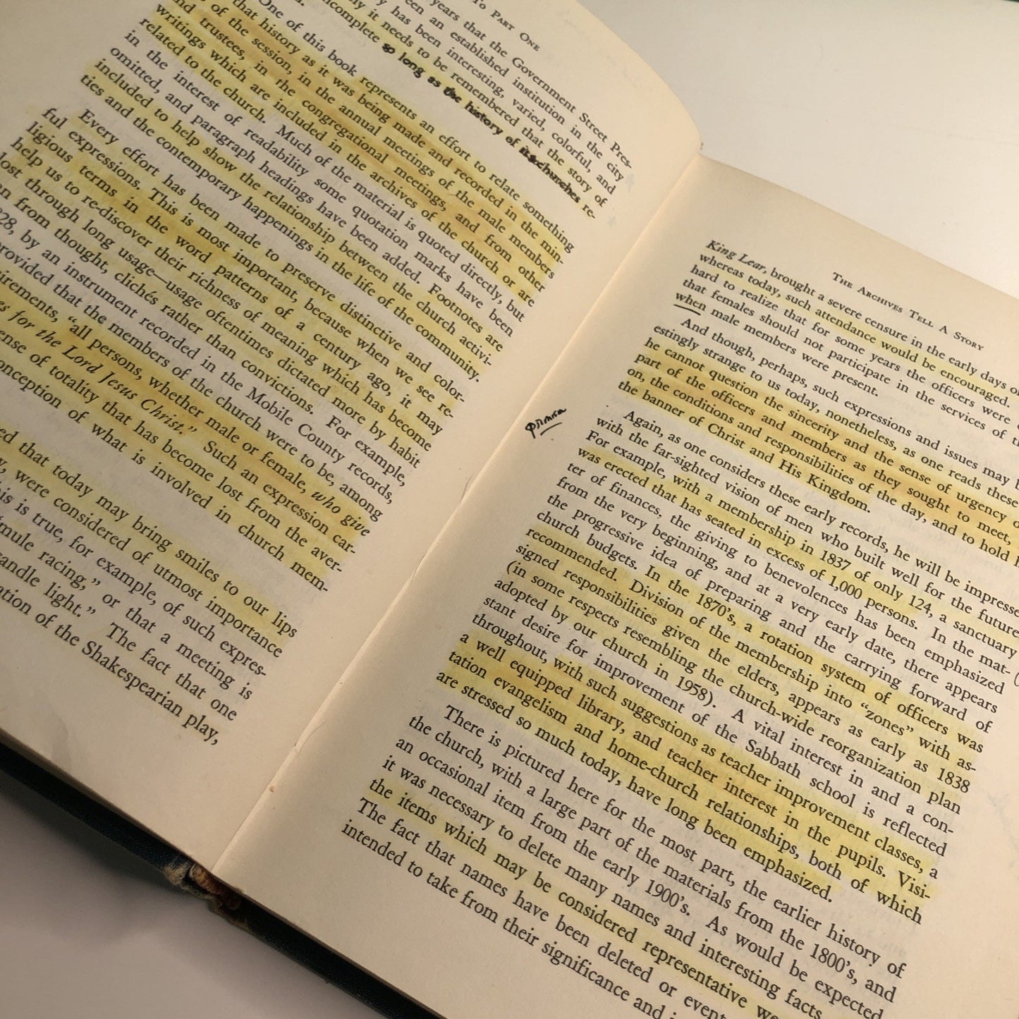 The Archives Tell A Story Gov’t Street Presbyterian Church by Charles D. Bates
