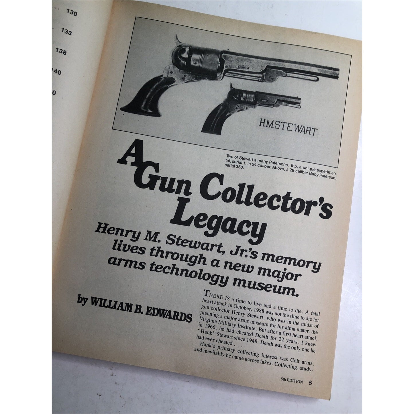 Gun Collectors Digest 5th Edition All About Collecting by Joseph Schroeder
