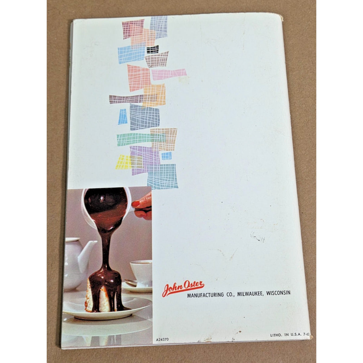 Vintage 1962 Osterizer Custom Blender Recipe Book & Manual - MCM Design