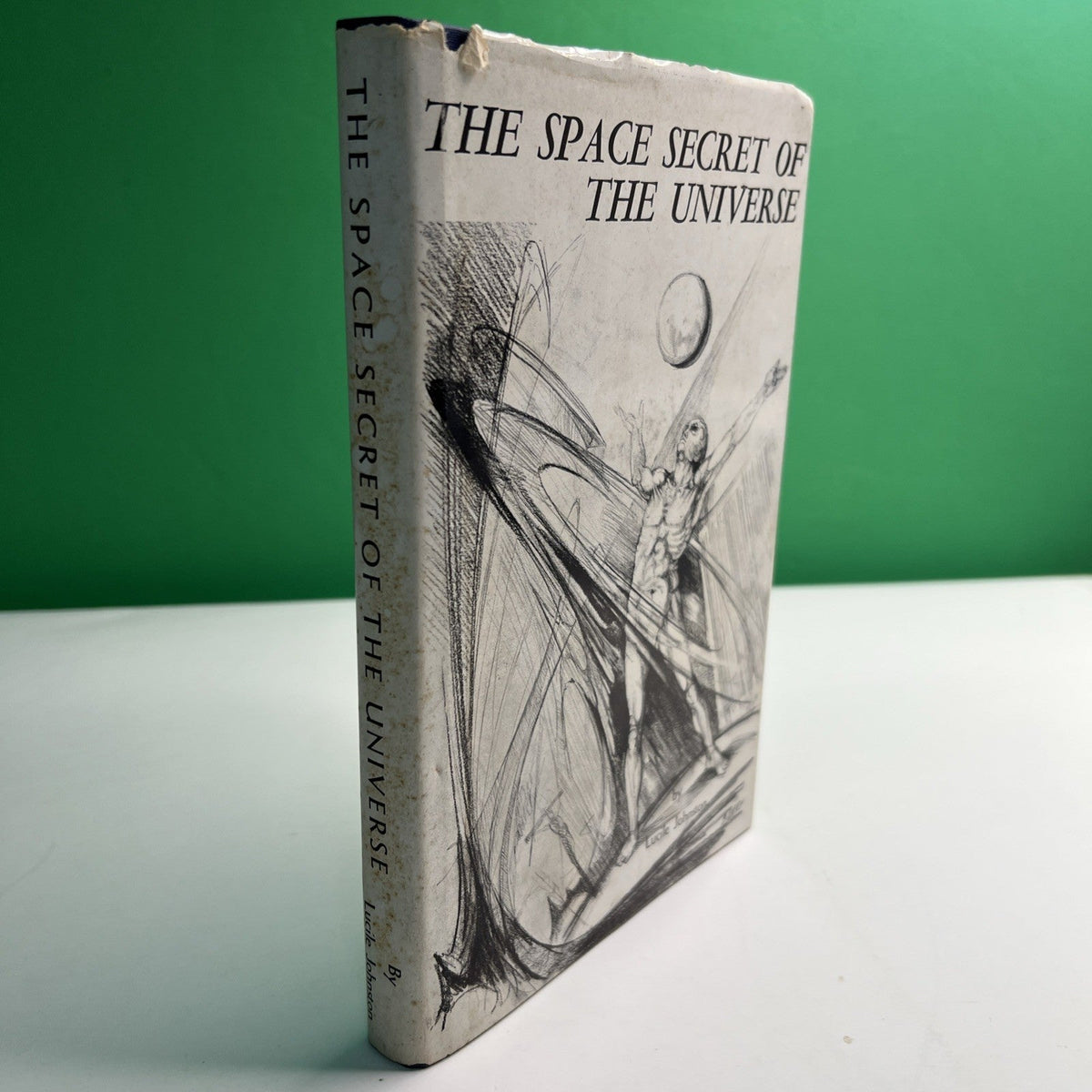 1969 HC DJ The Space Secret of the Universe by Lucile Johnston SIGNED