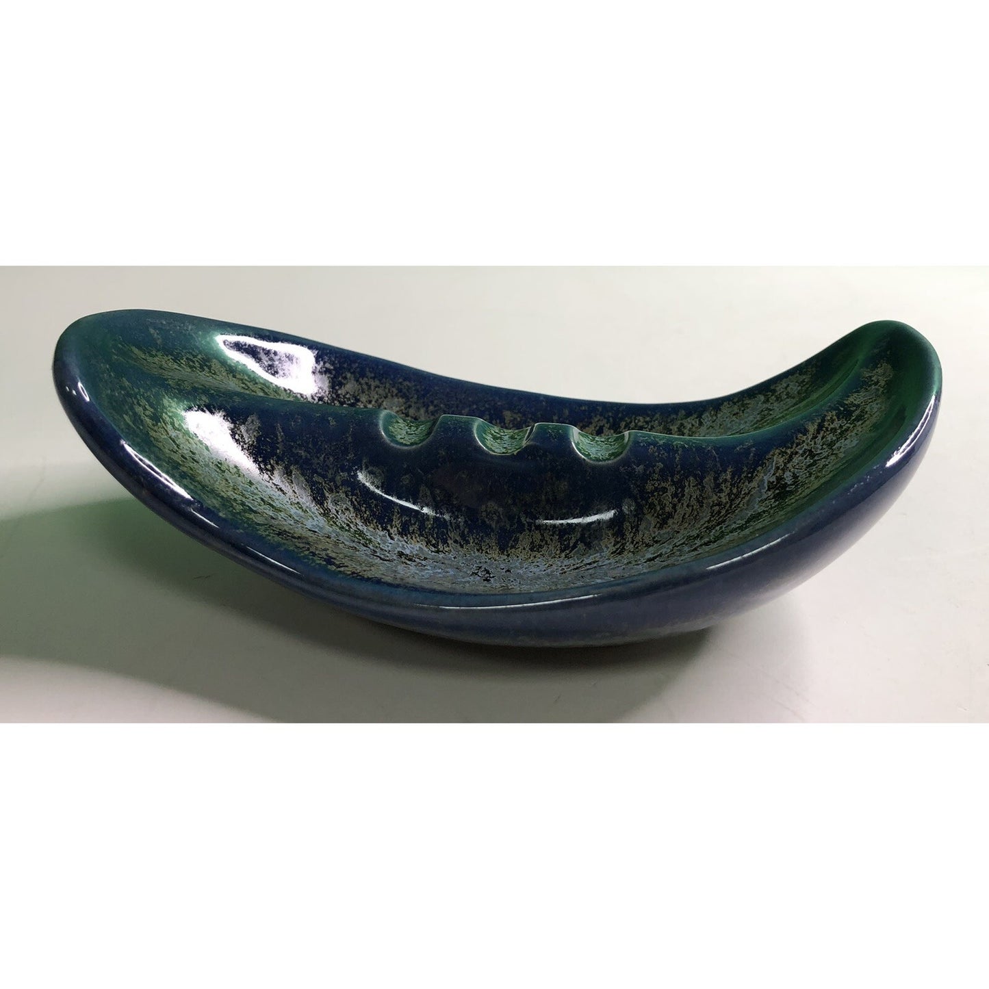 Rare Vintage Pinewood Pottery ASHTRAY By EDITH HARWELL Fairhope AL Alabama Smoke