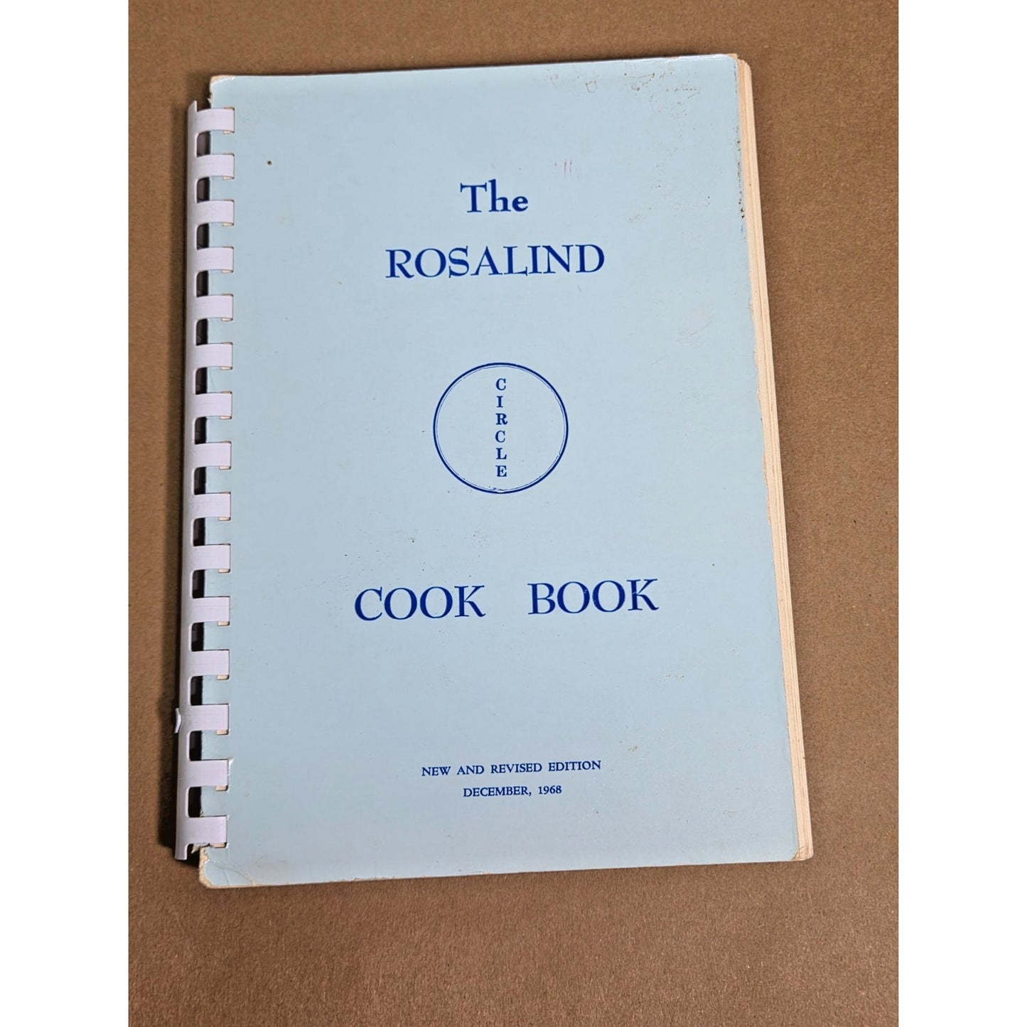 Vintage 1968 Rosalind Circle Texarkana AR Church Cookbook 3rd Edition