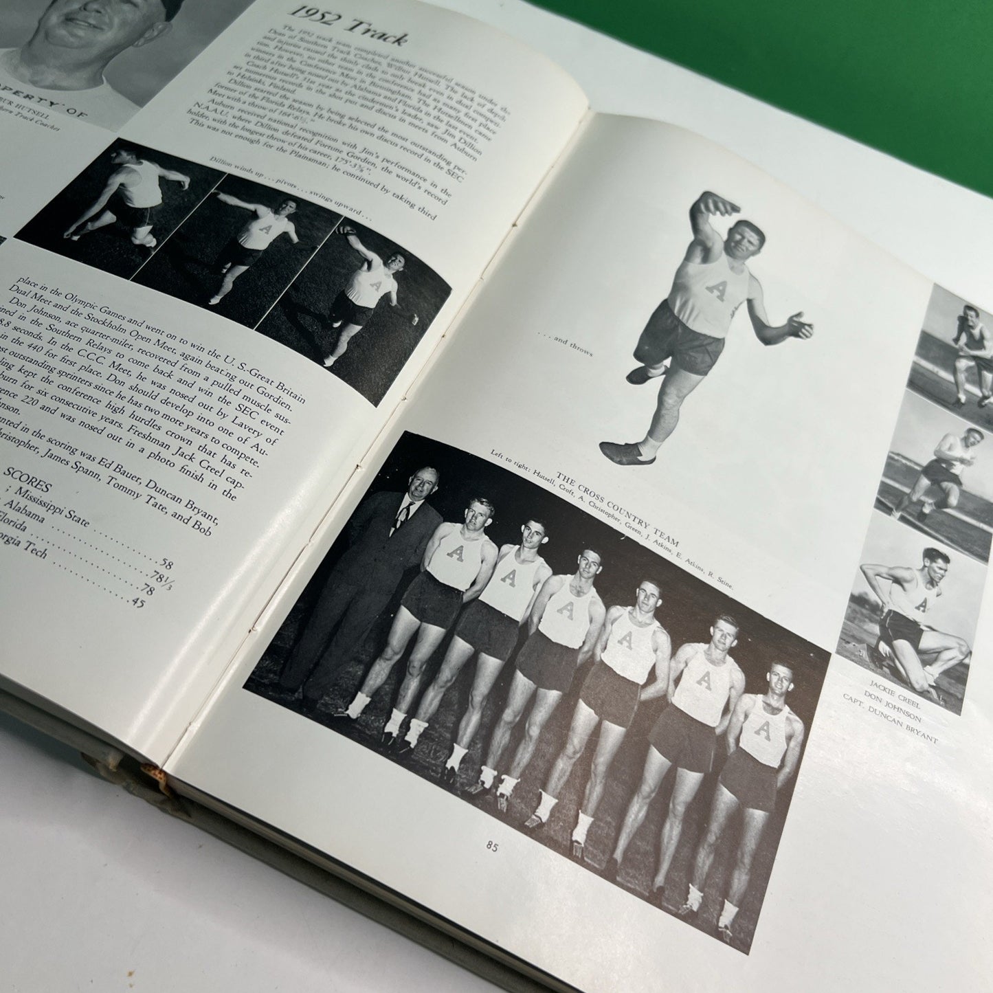 1953 Alabama Polytechnic Institute Yearbook Glomerata Auburn