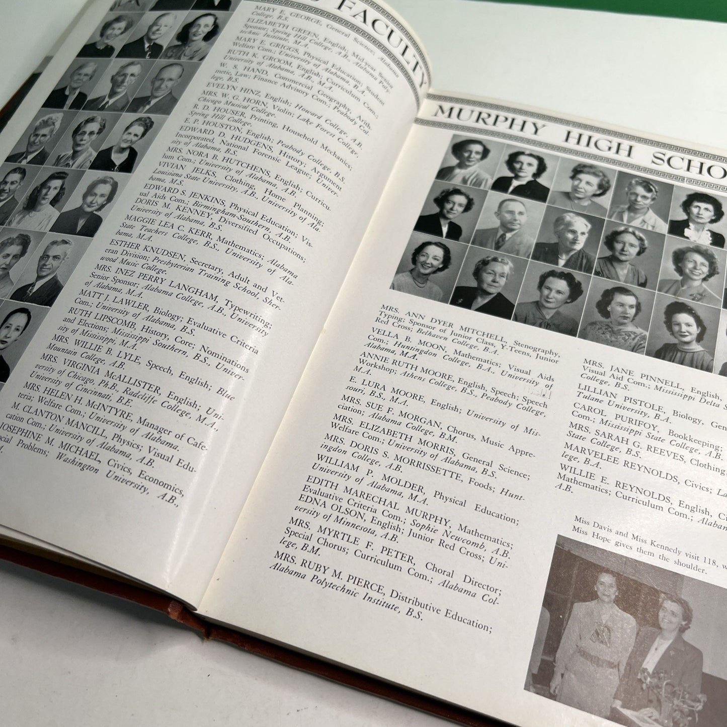 1950 MOHIAN Murphy High School Yearbook Mobile Alabama