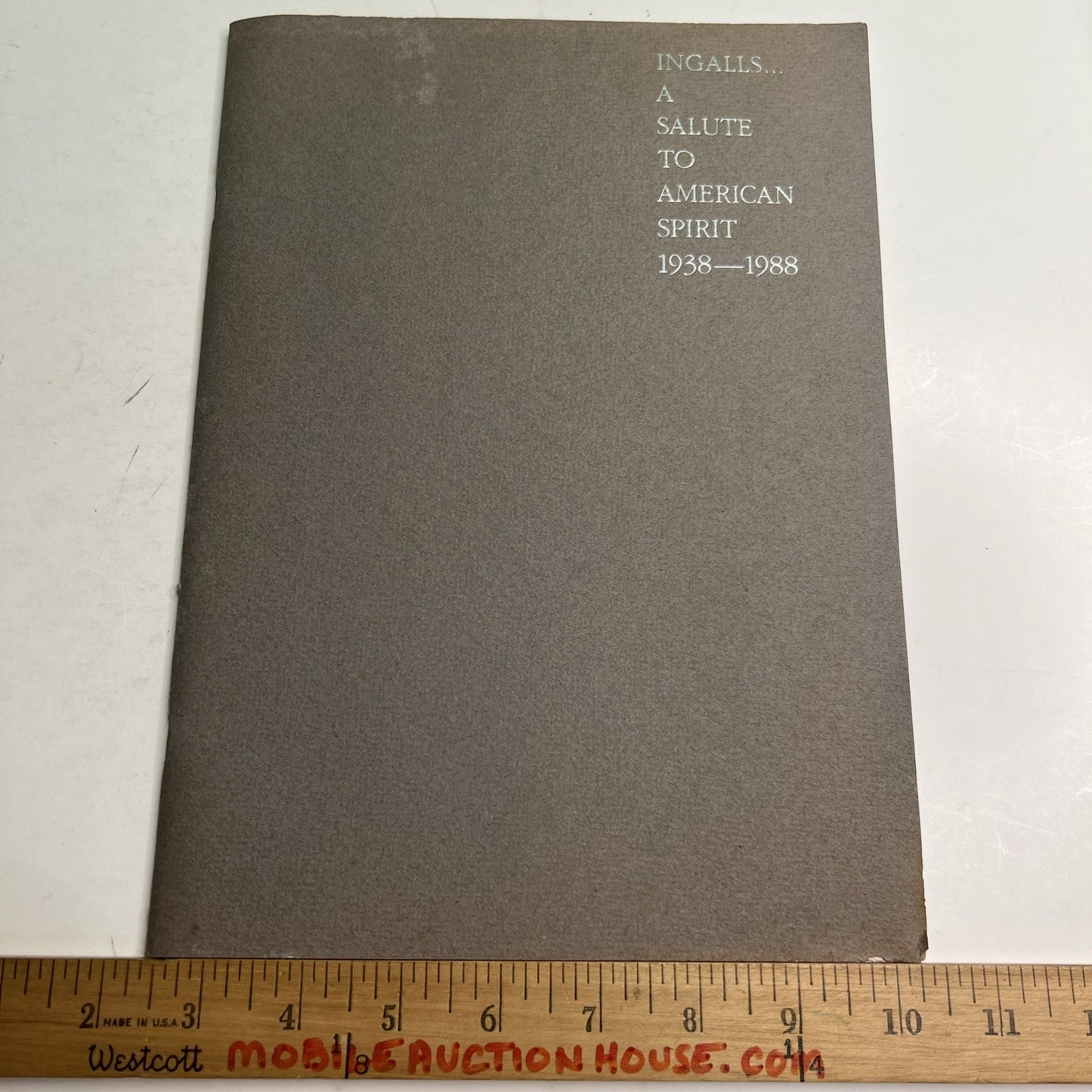 1988 Ingalls Shipbuilding Illustrated 50 Year Commemorative Booklet Mississippi