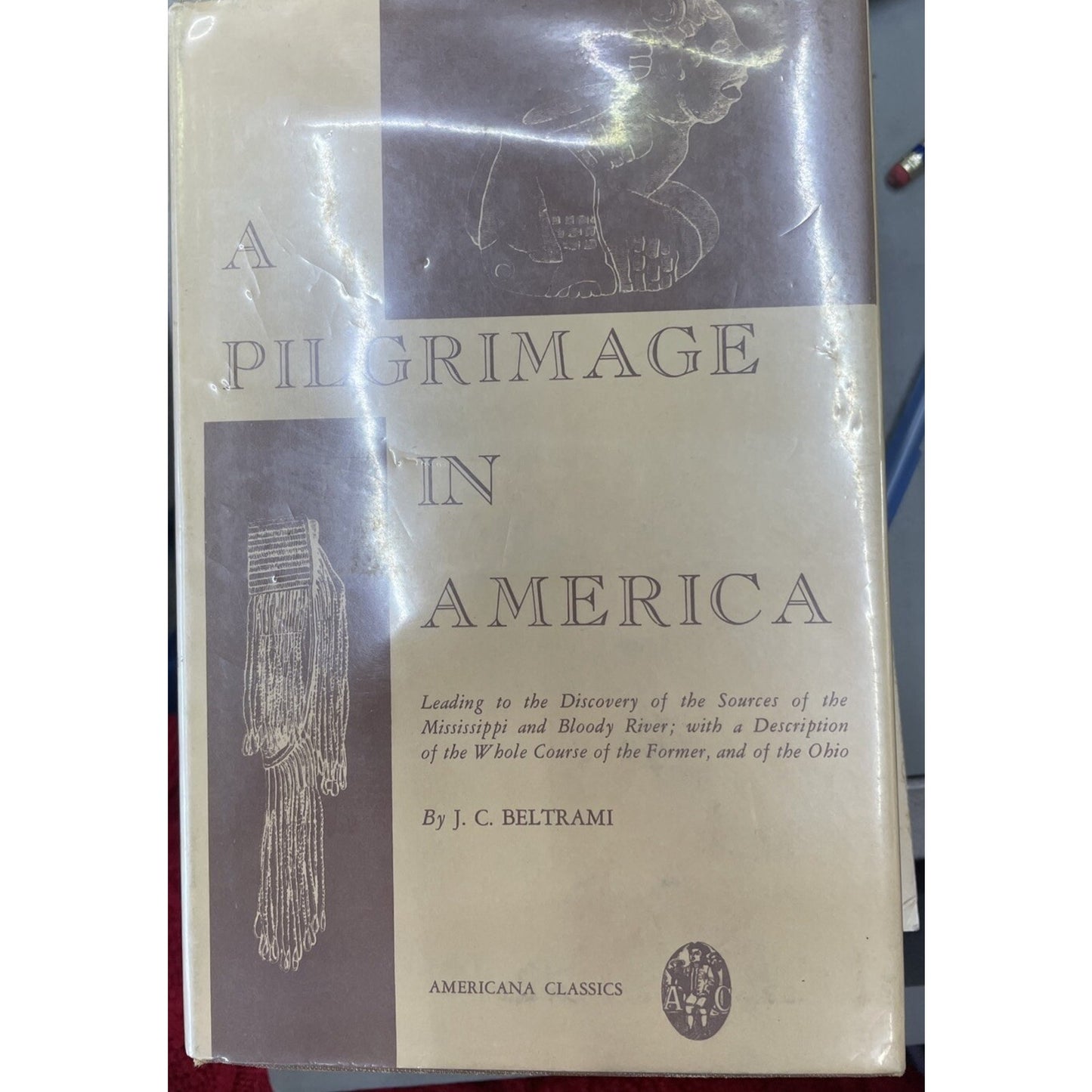 1962 A Pilgrimage In America By Beltrami HC DJ Ex Library