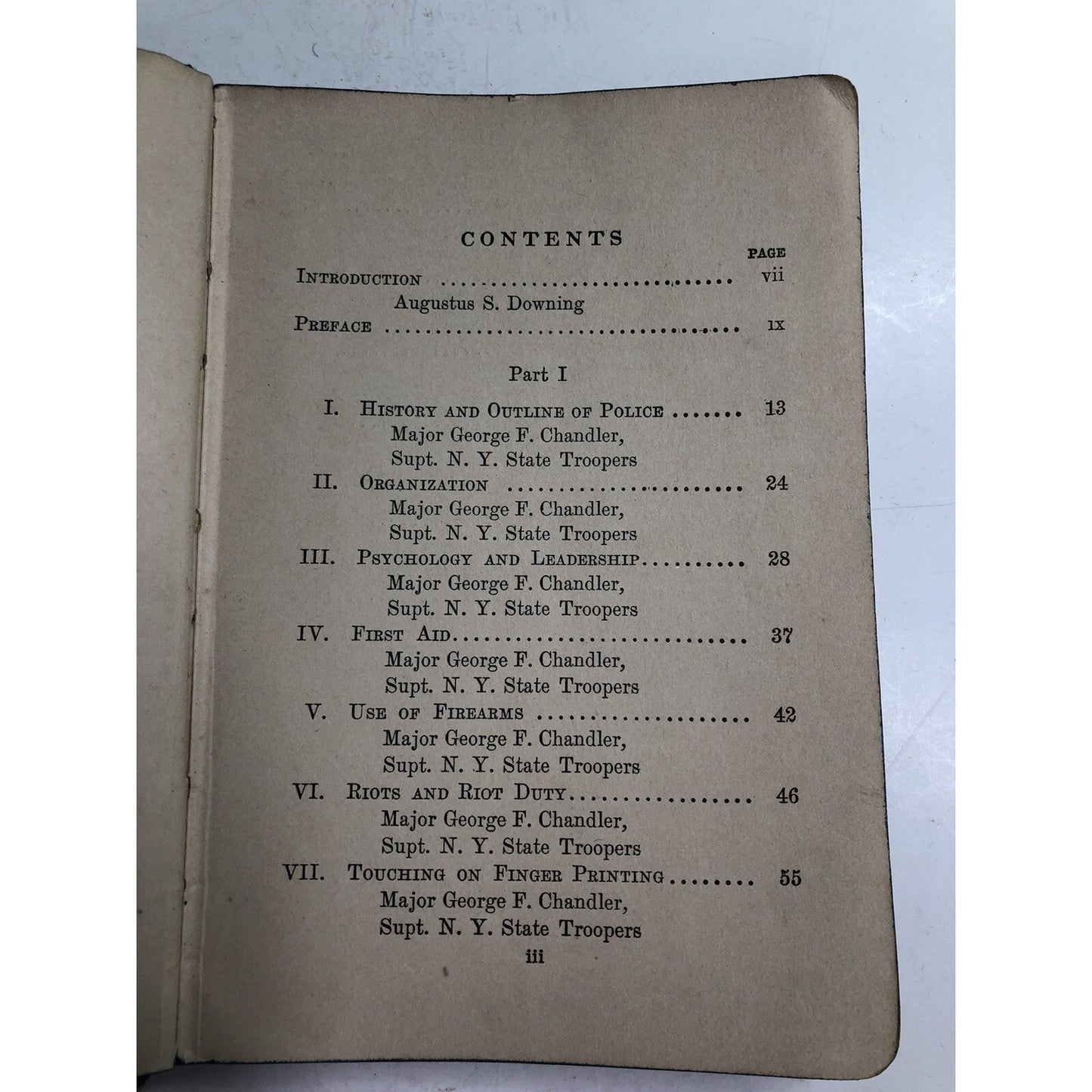 The Policeman’s Art By George F. Chandler 1923 Funk & Wagnalls LEO