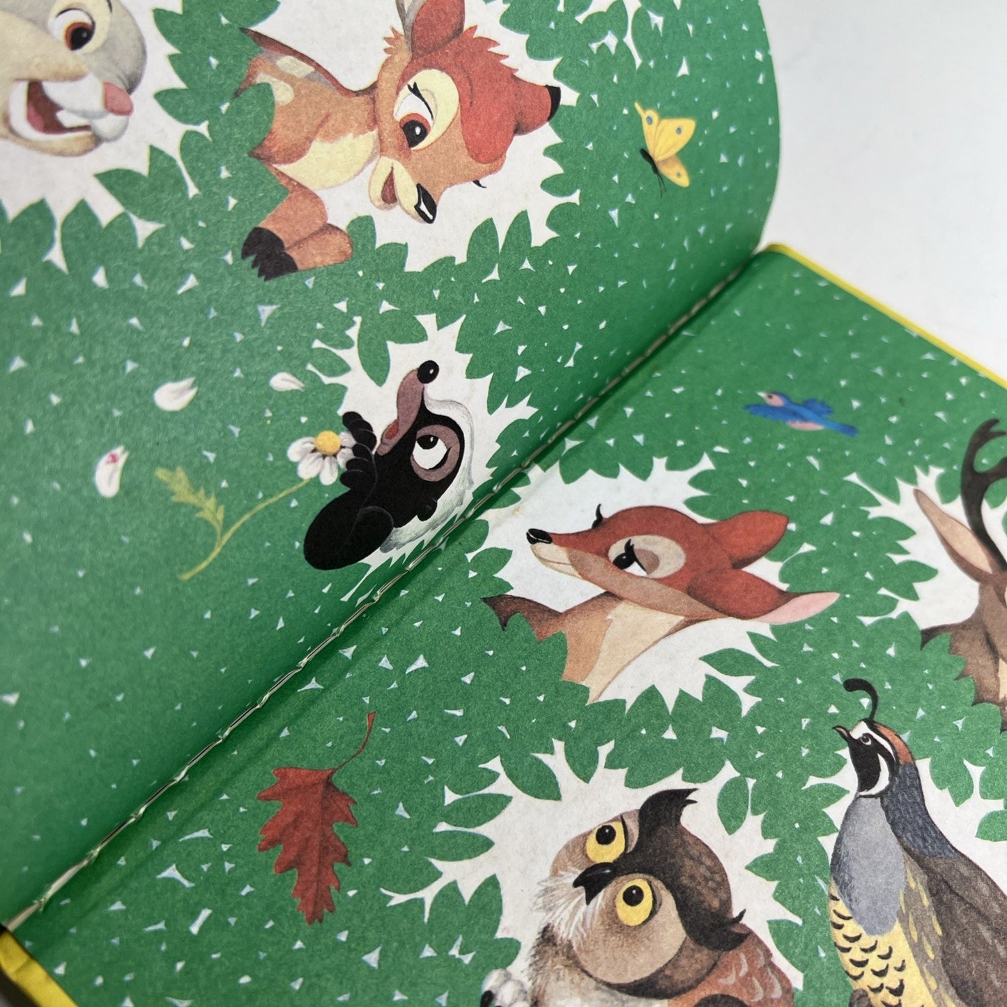 1979 Walt Disney's Wonderful World Of Reading BAMBI GROWS UP HC Children’s Book