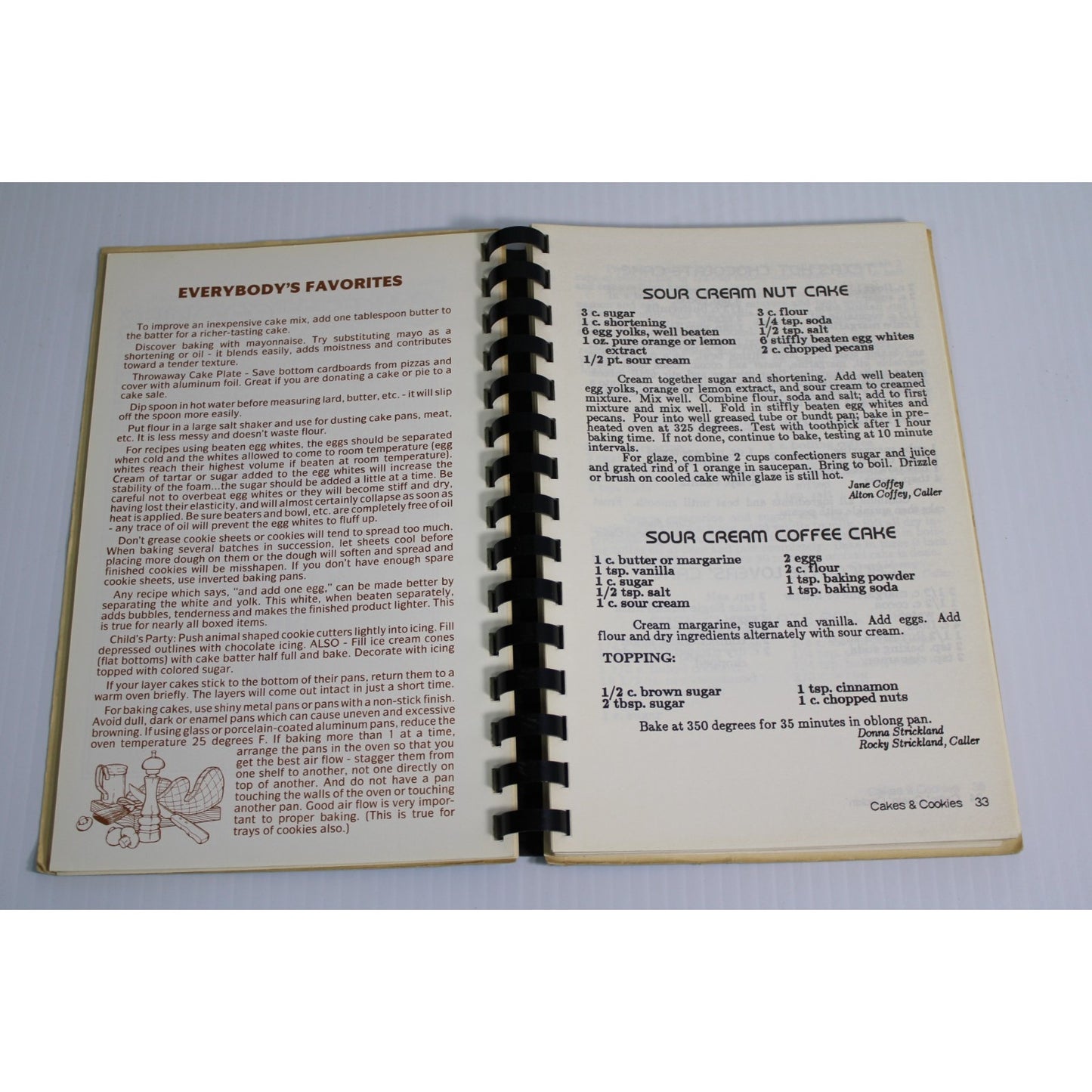 Vintage Callin' Cuein' Cookin' North Texas Callers Assoc. Square Dance Cookbook