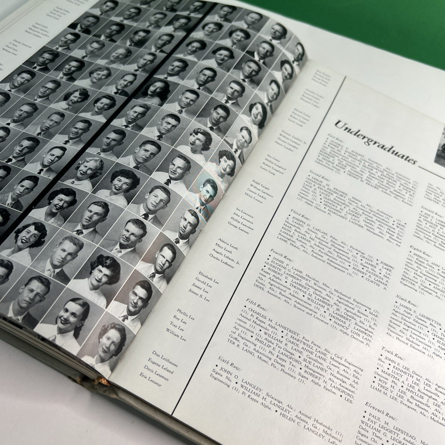 1953 Alabama Polytechnic Institute Yearbook Glomerata Auburn