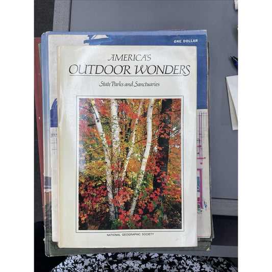 America's Outdoor Wonders State Parks Sanctuaries National Geographic HC DJ 1987