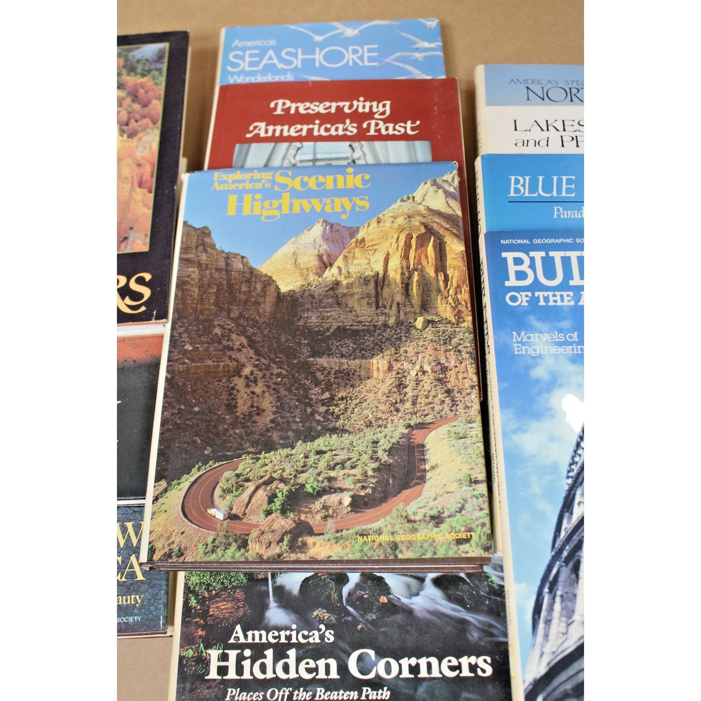 15 Book Collection- National Geographic, Photography, Natural History 1970s-80s