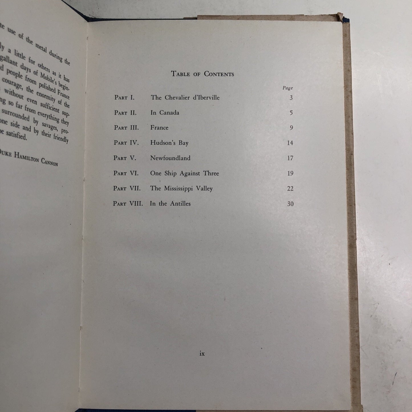1948 The Chevalier d’Iberville By Hamilton HC DJ Mobile Alabama Preservation Soc