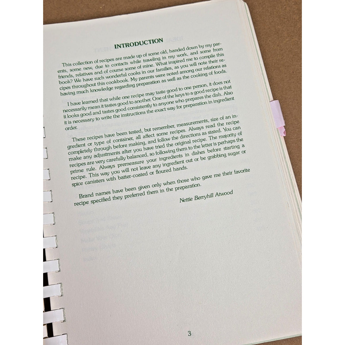 Vintage 1987 *Signed* "Berries on the Hill" Cookbook - Southern Recipes & Art