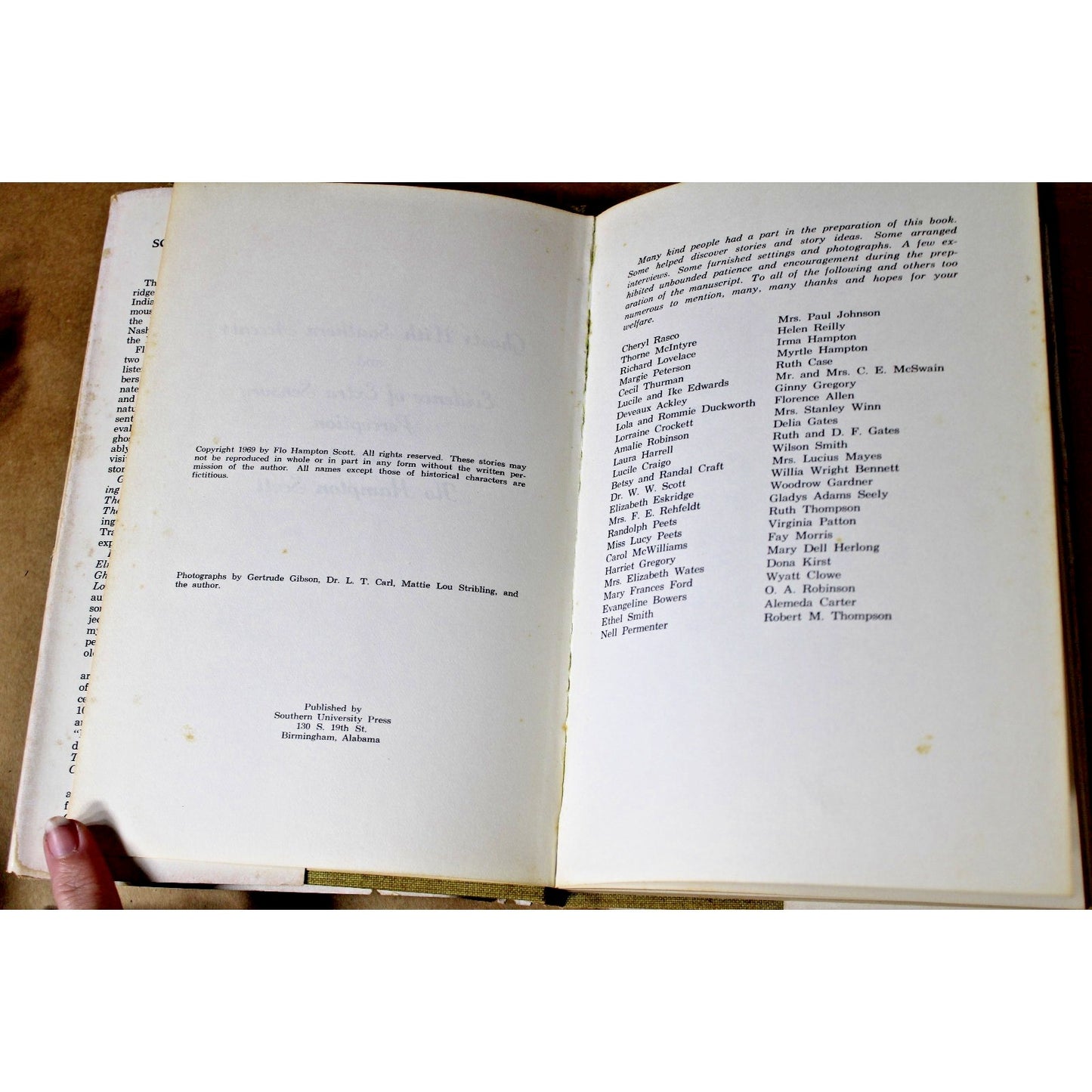 First Ed. 1969 "Ghosts with Souther Accents" Evidence of Extrasensory Perception