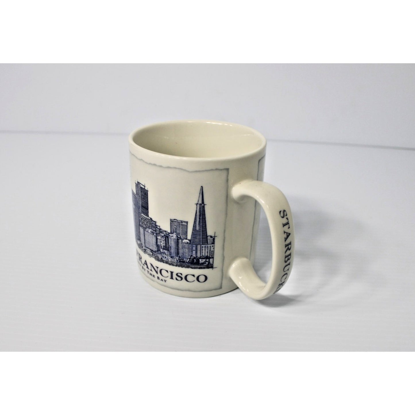 Starbucks 2007 San Francisco City Coffee Mug By The Bay Architecture Series 18oz
