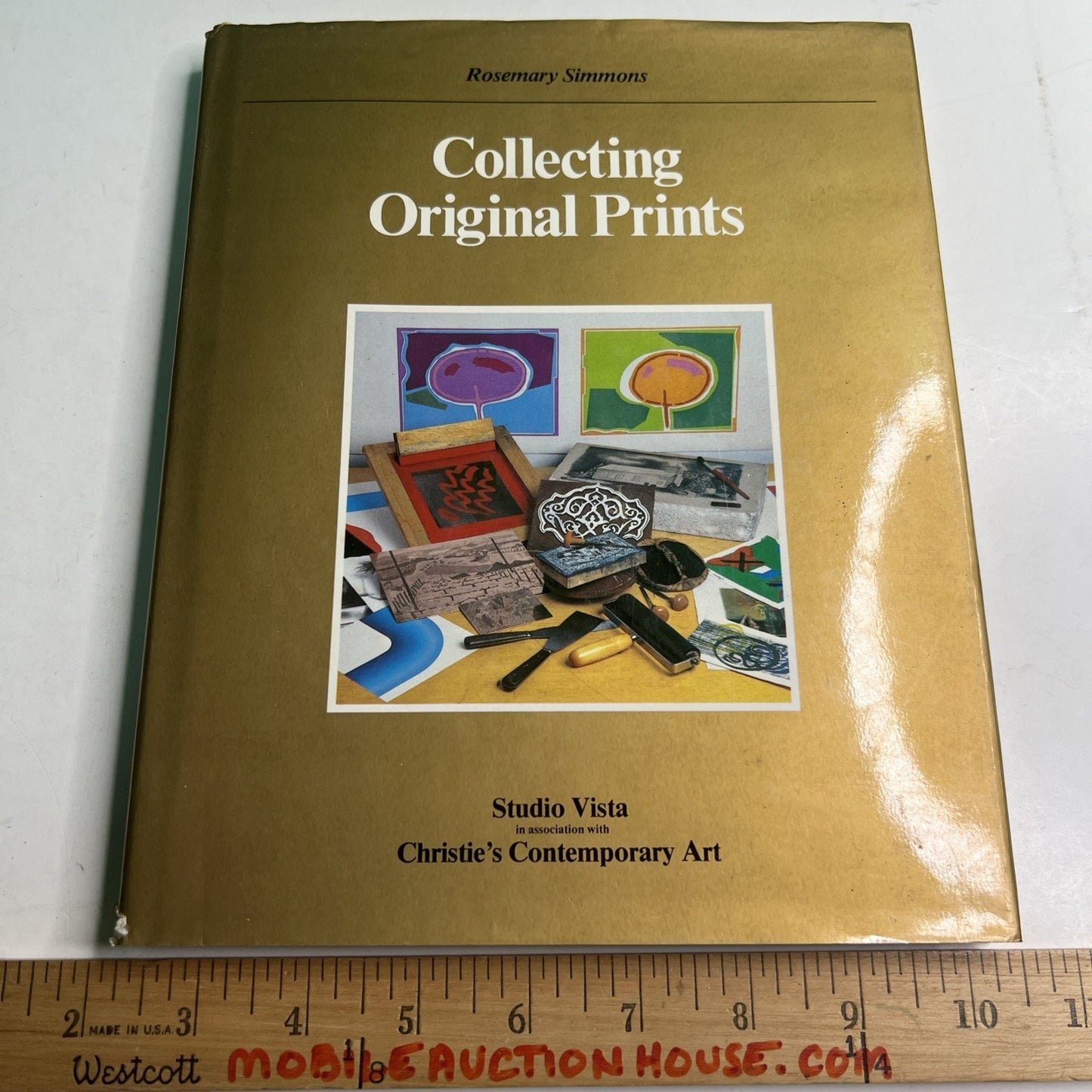 Collecting Original Prints by Rosemary Simmons 1981 HC DJ Studio Vista