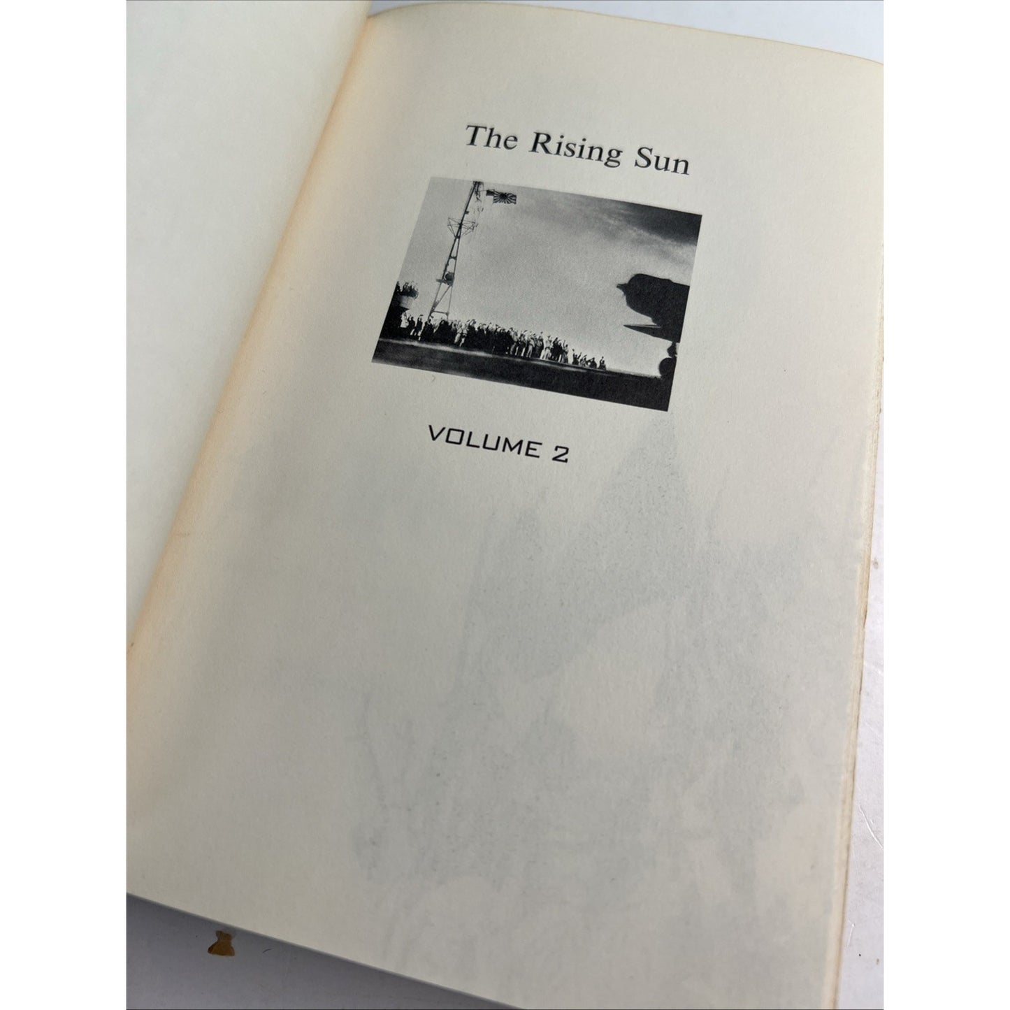 The Rising Sun John Toland Volumes 1-2 Book Club Edition Random House 1970 HC DJ