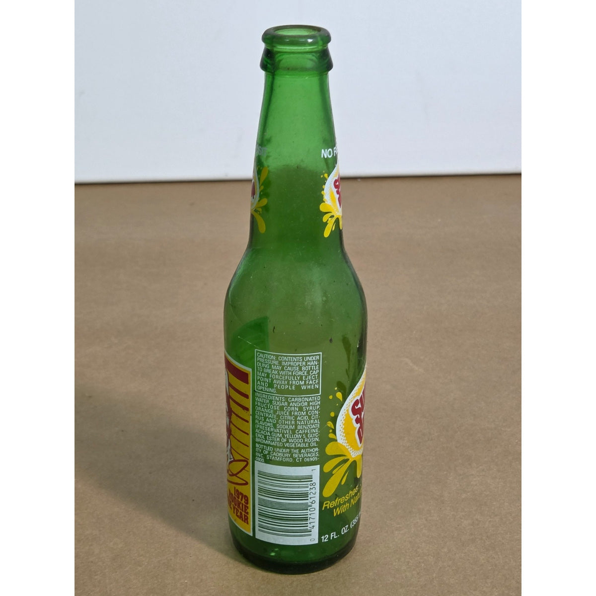 Vintage Dale Earnhardt Sun-Drop Soda Bottle Series #1 NASCAR Memorabilia