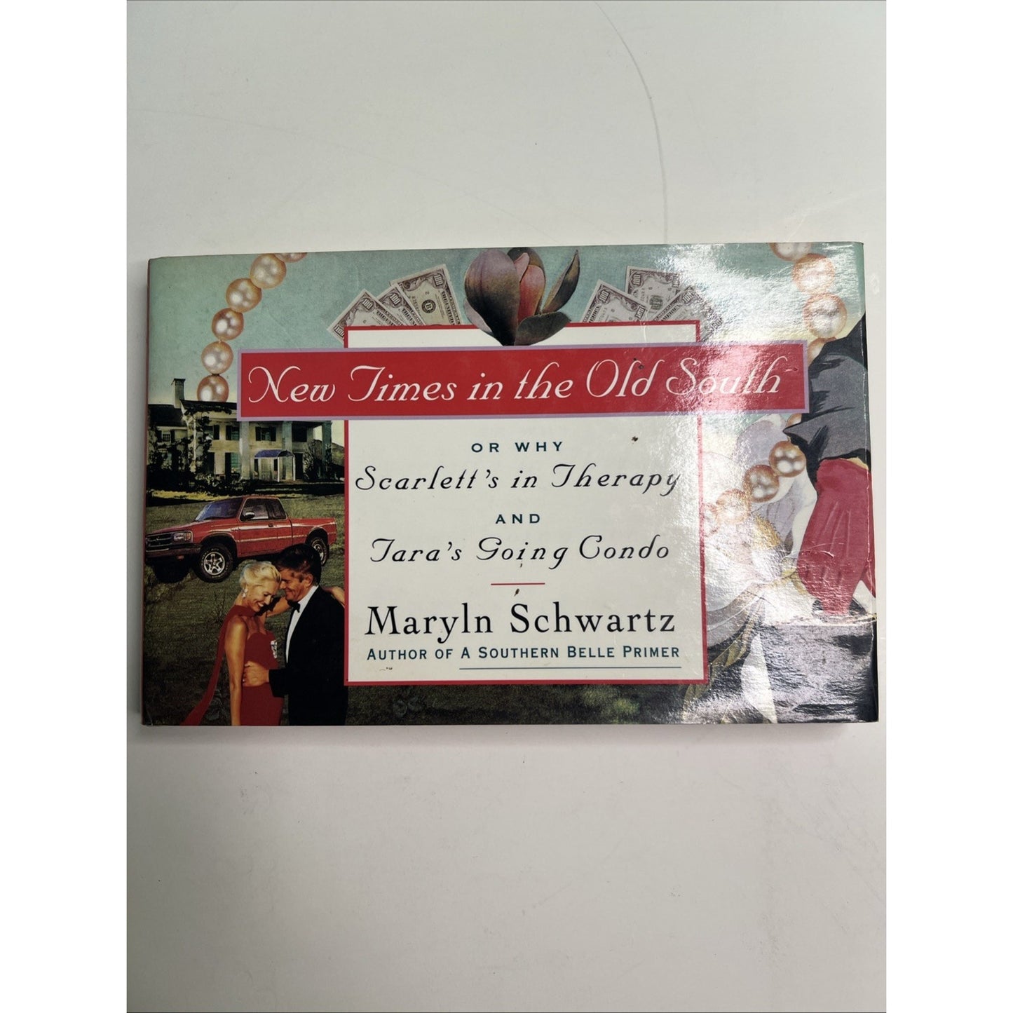 New Times in the Old South by Maryln Schwartz Autographed Copy HC DJ 1993 Signed