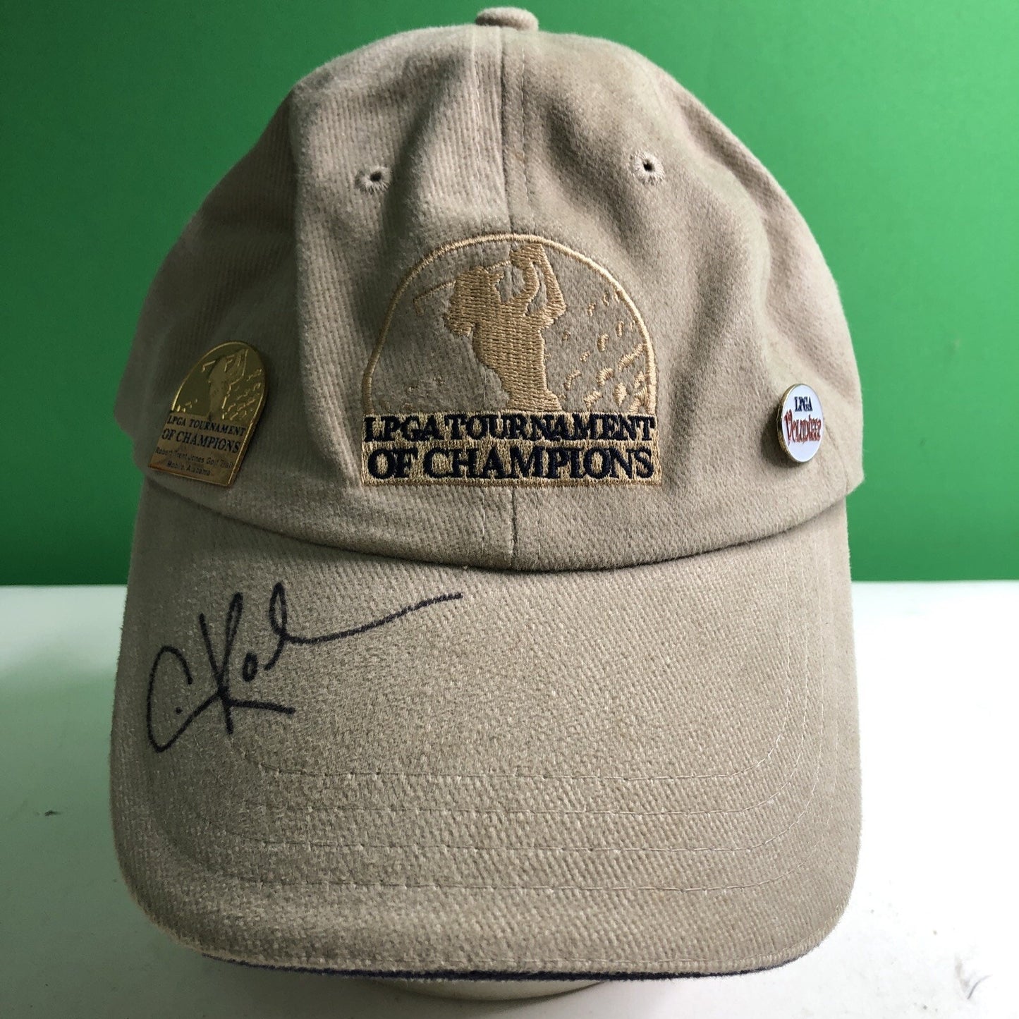 Autographed By Player Cap GOLF LPGA Tournament Of Champions RTJ Trail Mobile AL