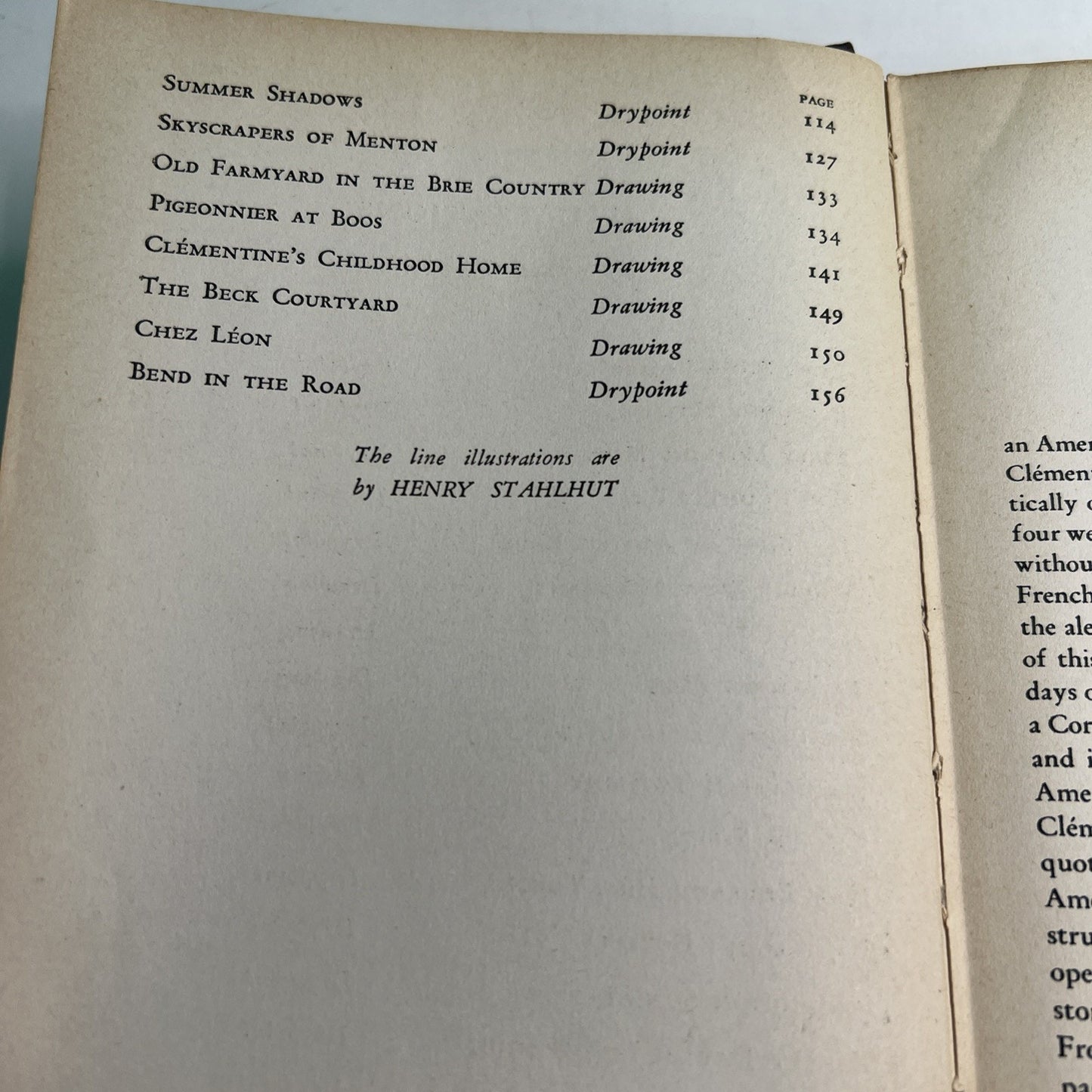 Clementine in the Kitchen by Phineas Beck 1943 First Ed French Memoir & Cookbook
