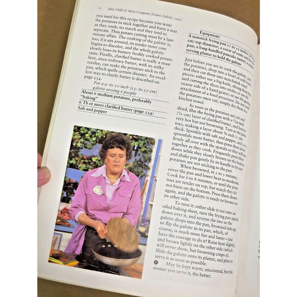 Vintage 1979 Julia Child & More Company - Stated First Edition Softcover