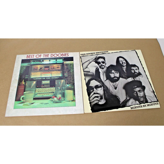 Two LP Doobie Brothers Lot, 1976 Best Of & 1978 Minute by Minute- Blue-Eyed Soul