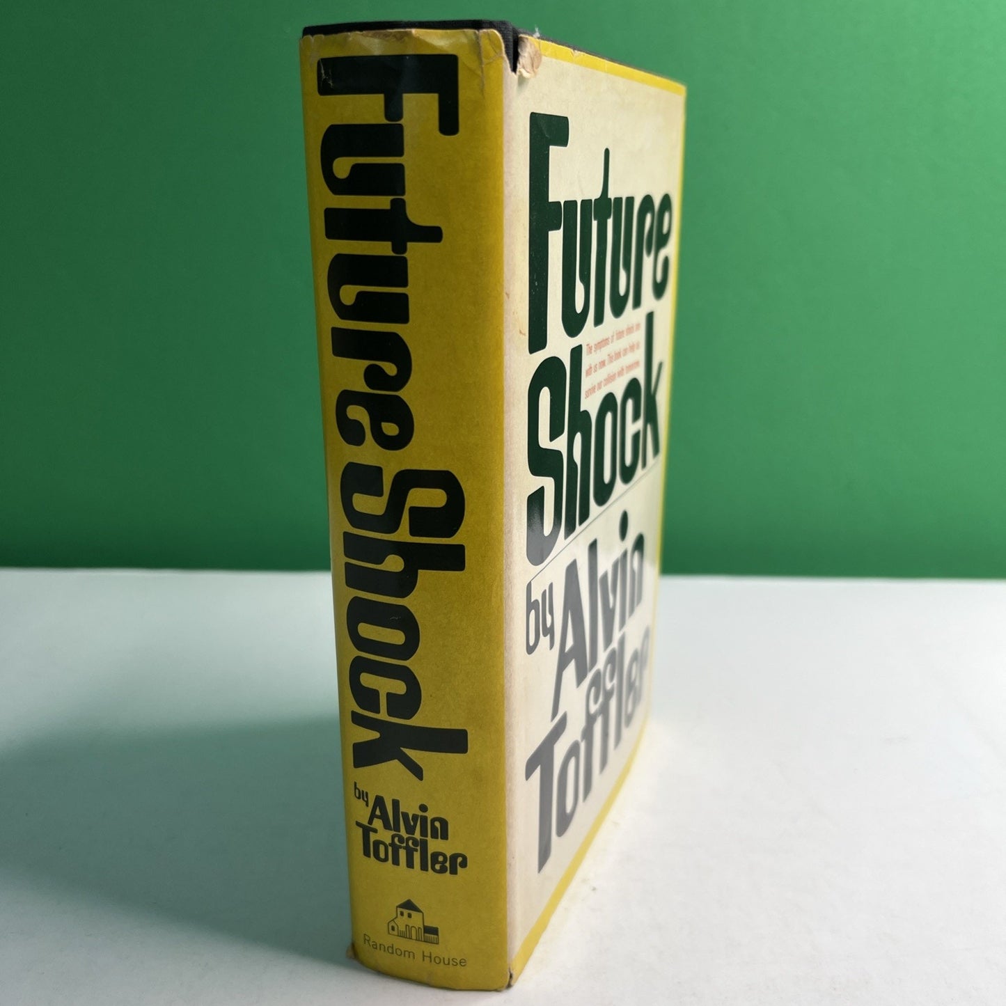 Future Shock 1970 Alvin Toffler HC DJ Book BCE Random House Sci Fi Dystopian