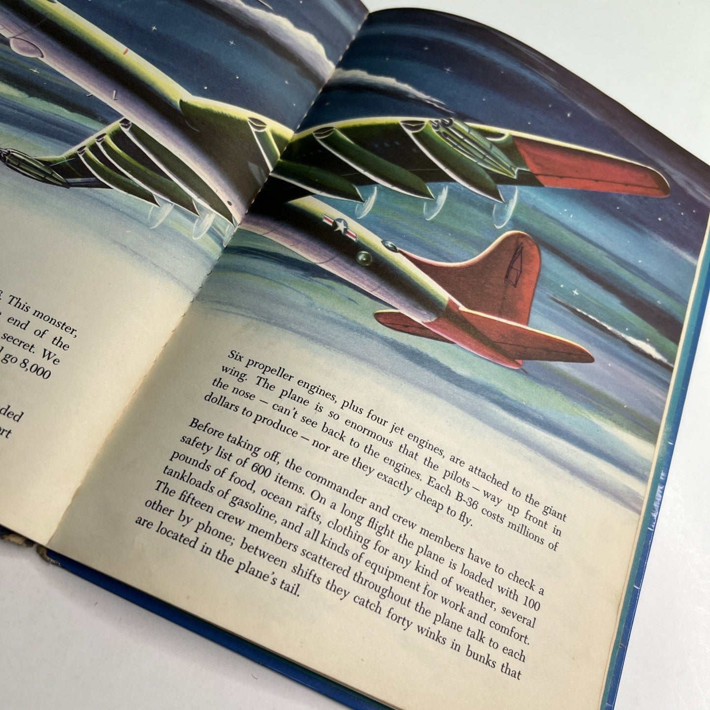 A Child's Book of Planes Tom Sinnickson 1951 Illustrated Children's DAMAGED