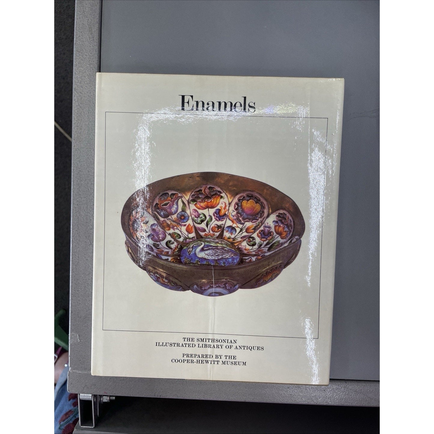 Vintage Smithsonian Institution Book Cooper-Hewitt Museum Enamels - 1983
