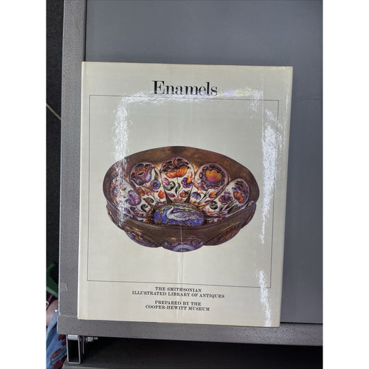 Vintage Smithsonian Institution Book Cooper-Hewitt Museum Enamels - 1983