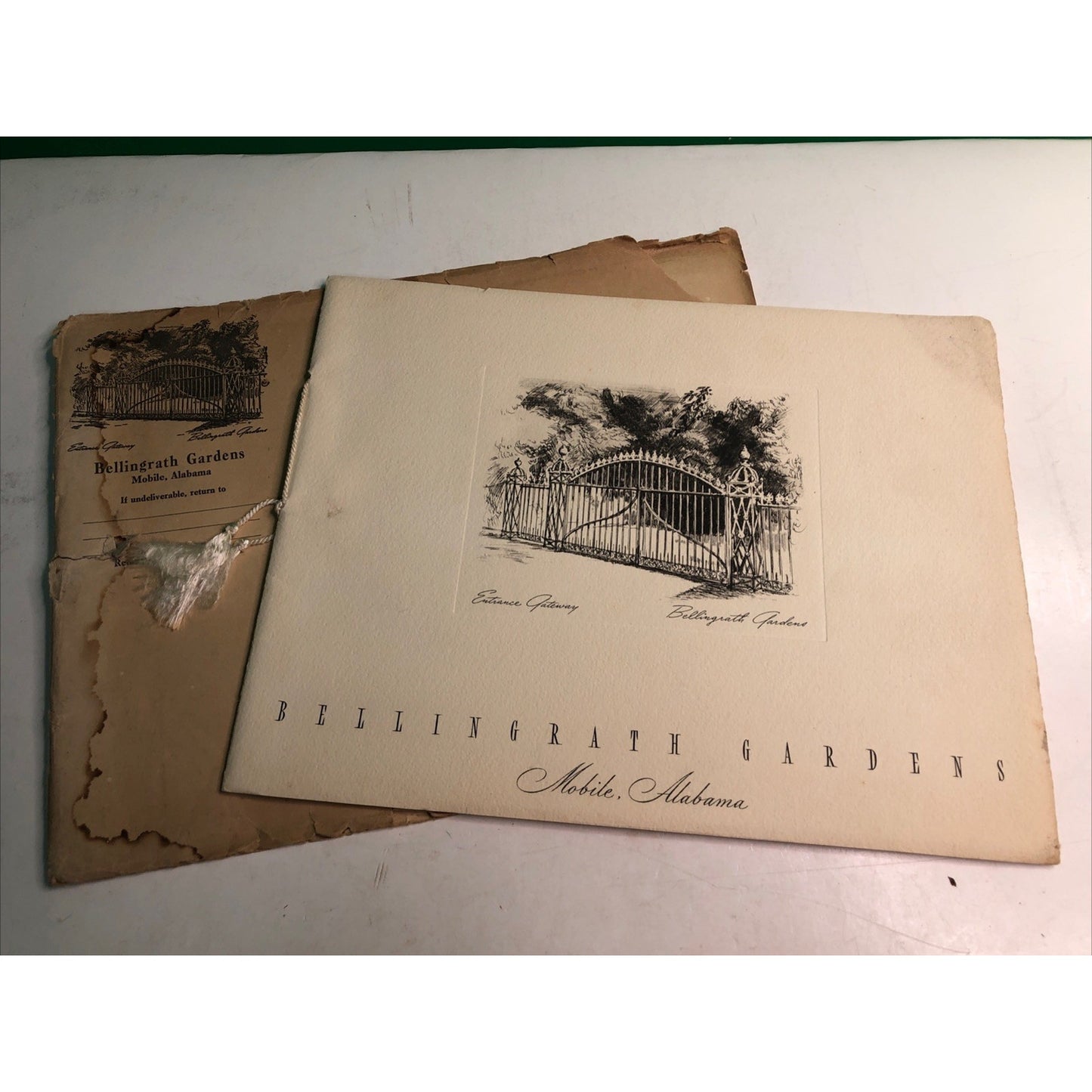 Bellingrath Gardens Mobile Alabama 1942 Fowl River AL Advertising History