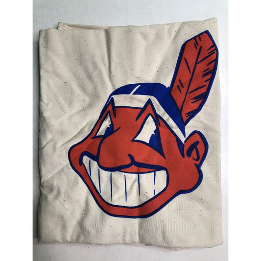 Vintage Cleveland Indians Chief Wahoo Logo APRON Baseball Team MLB Guardians