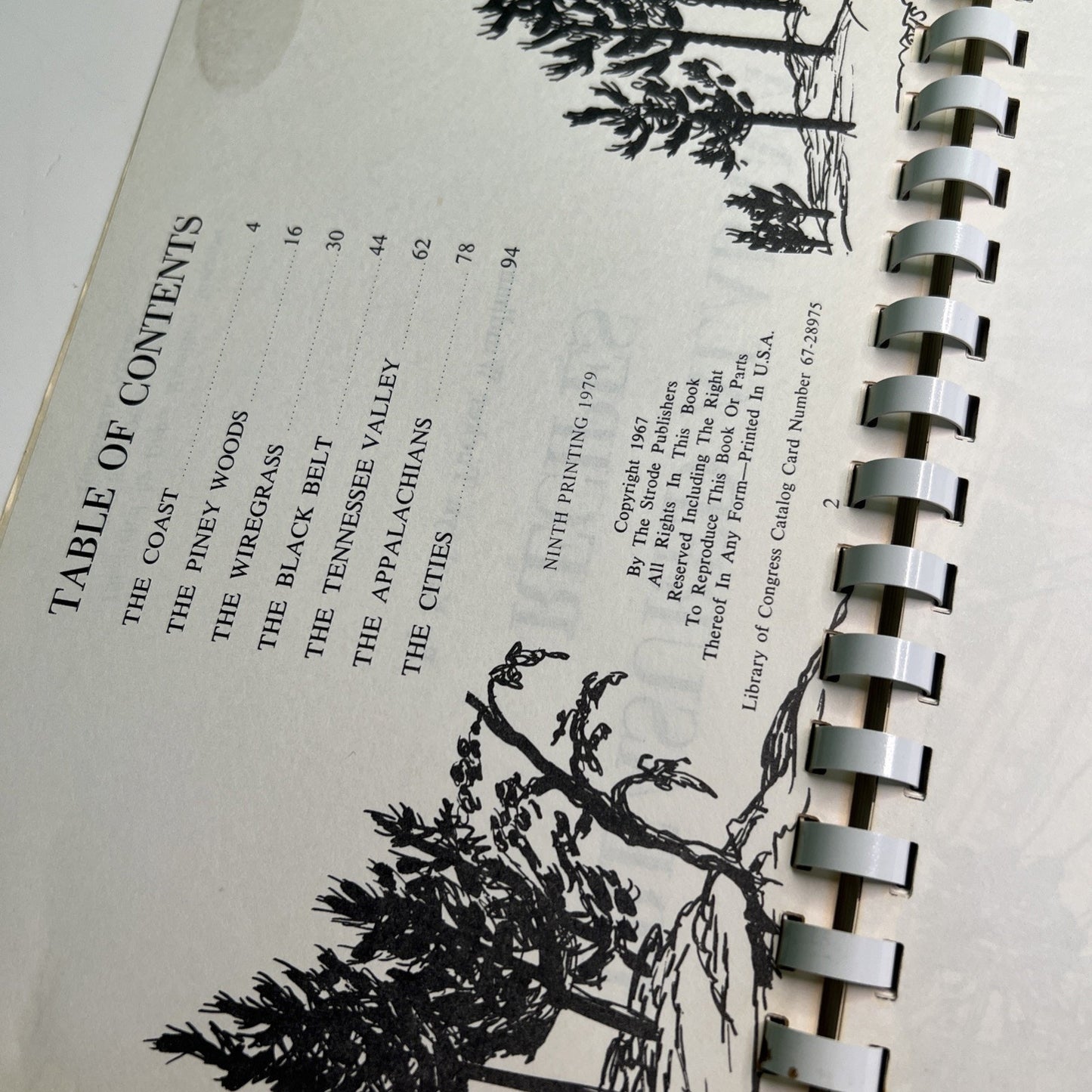 Treasured Alabama Recipes 1967 Cookbook KATHRYN TUCKER WINDHAM 1979 Ninth Print