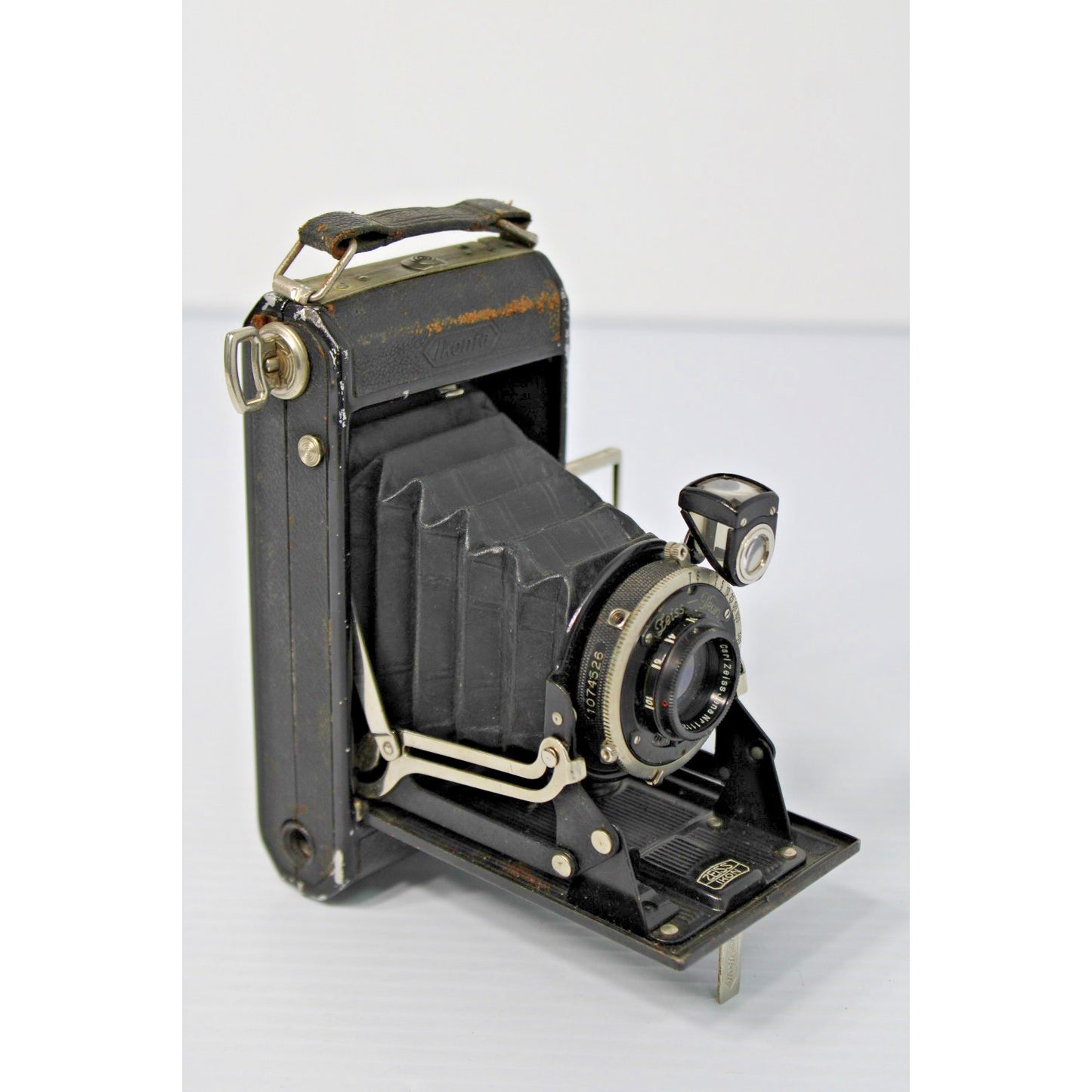 Vintage 1930s Zeiss Ikon 520/14 German Folding Bellows Camera for 2x3in, 5x7.5cm