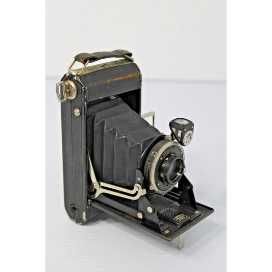 Vintage 1930s Zeiss Ikon 520/14 German Folding Bellows Camera for 2x3in, 5x7.5cm