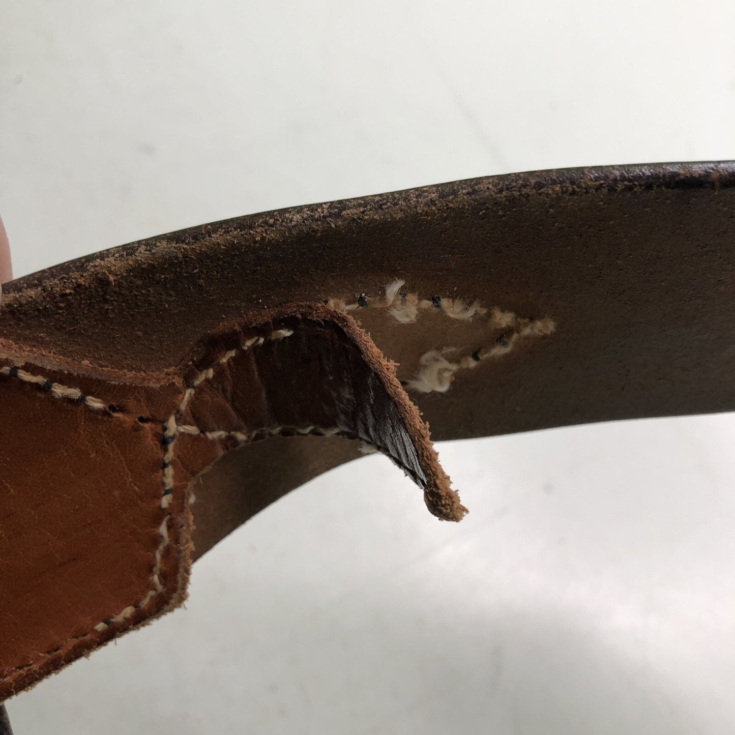 Vintage Brauer Bros. Black Leather Service Belt 42 Bucheimer Accessories Holster